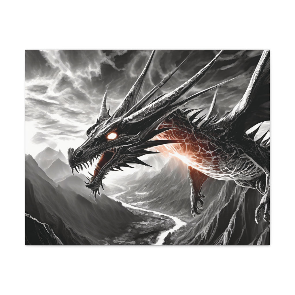 Dragon Art Canvas Print
