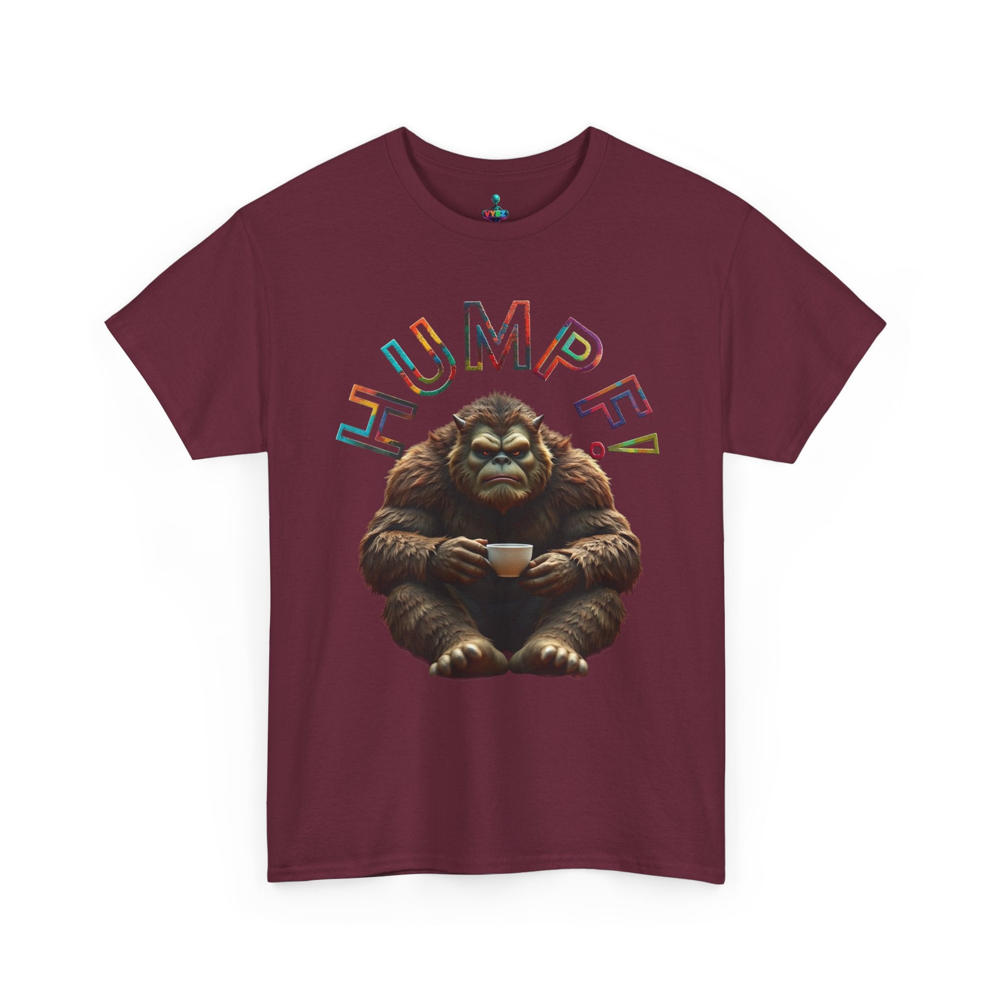 VYBZ Men's Coffee Bigfoot Tee - Autumn Exclusive Design
