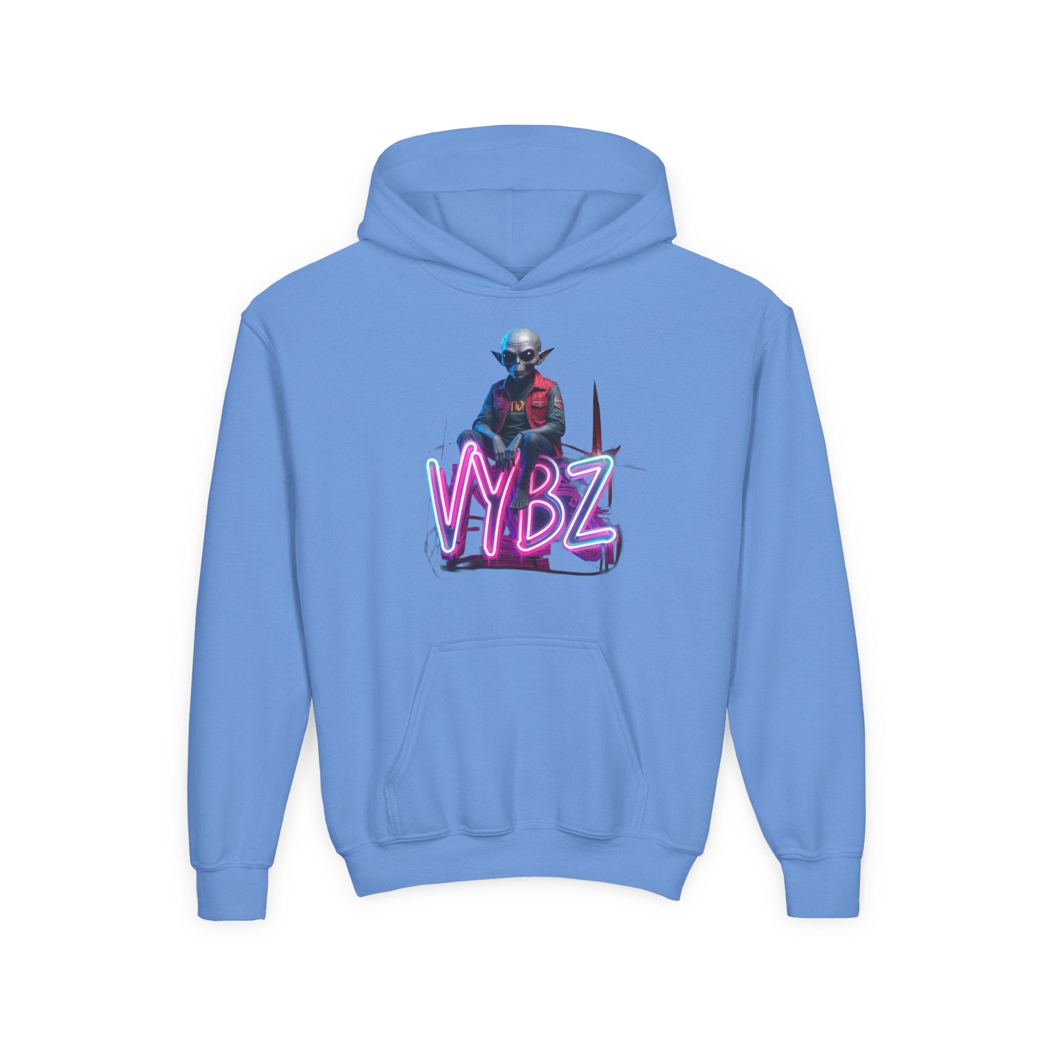 VYBZ Alien Youth Heavy Blend Hooded Sweatshirt, Cozy Streetwear, Perfect for Teens, Gifts for Holidays and Occasions, Casual [...]