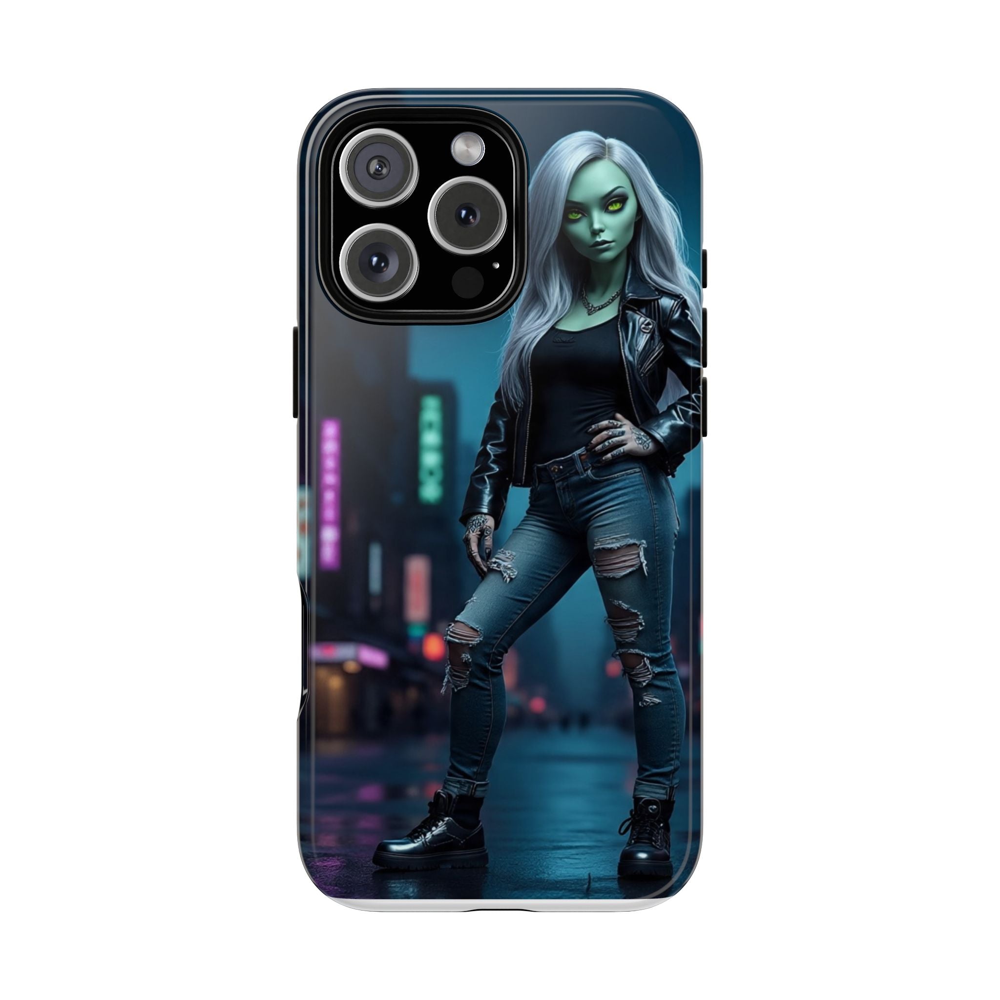 Alien Chic Tough Phone Case