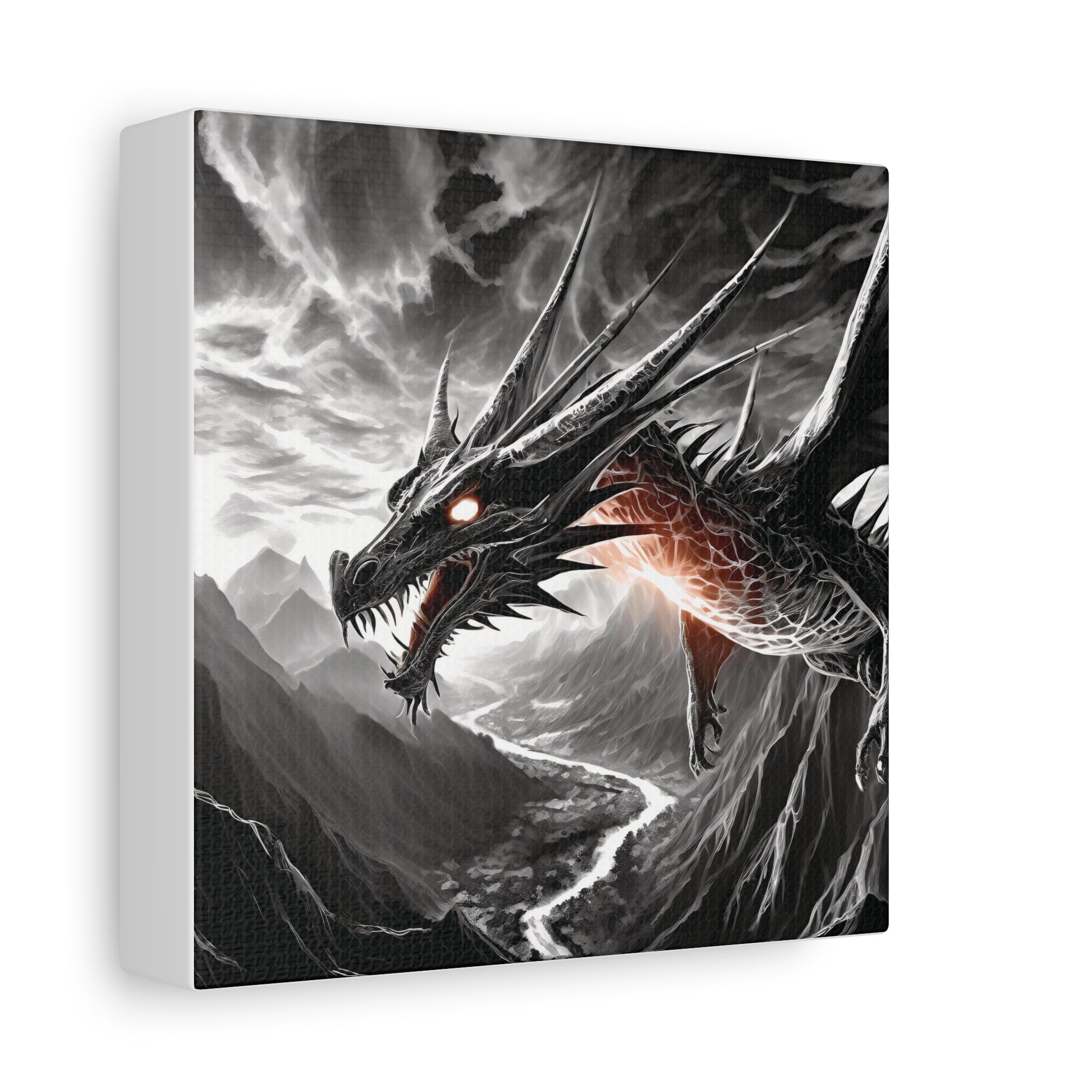 Dragon Art Canvas Print