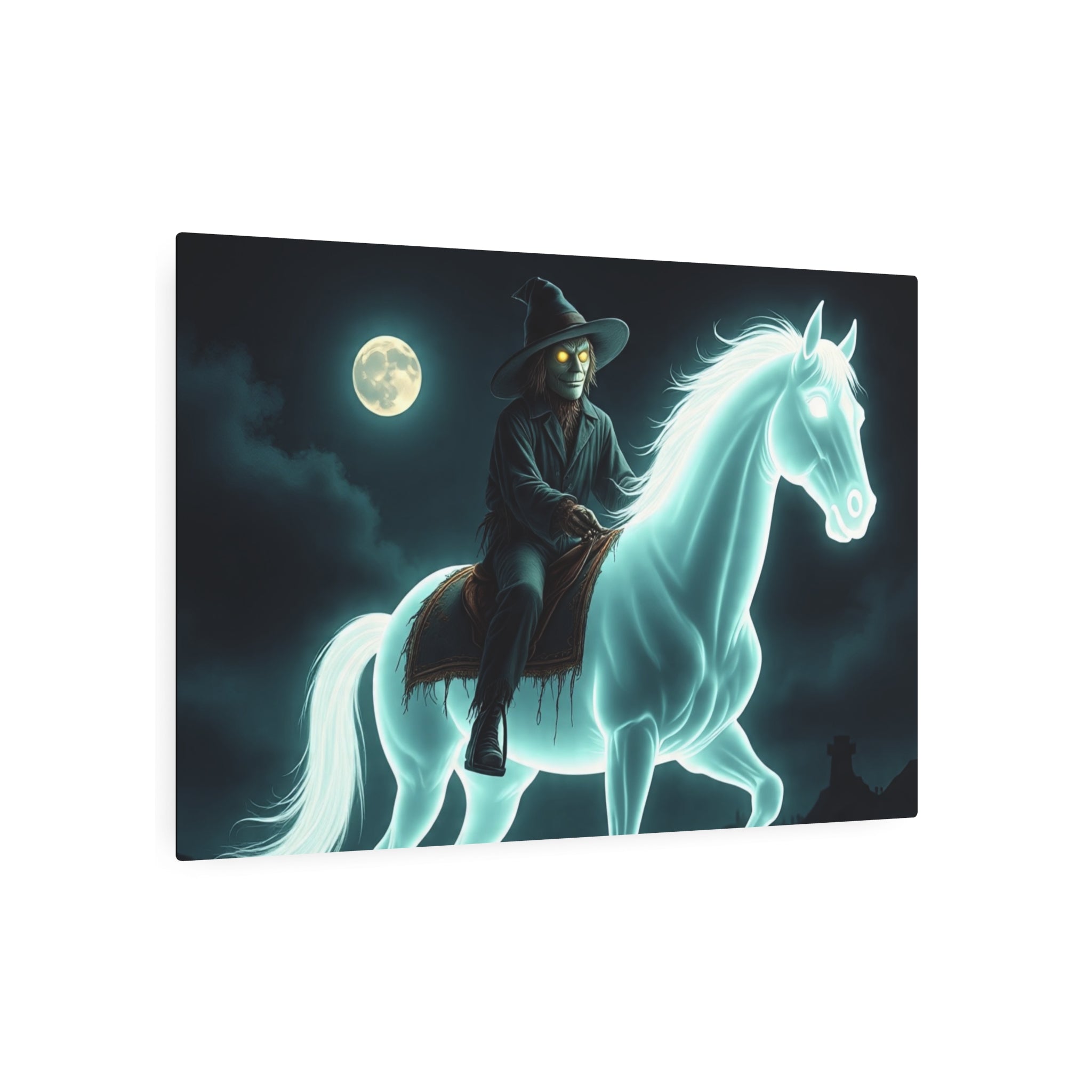 Metal Art Sign - Haunting Magical Halloween Spooky Exclusive Design