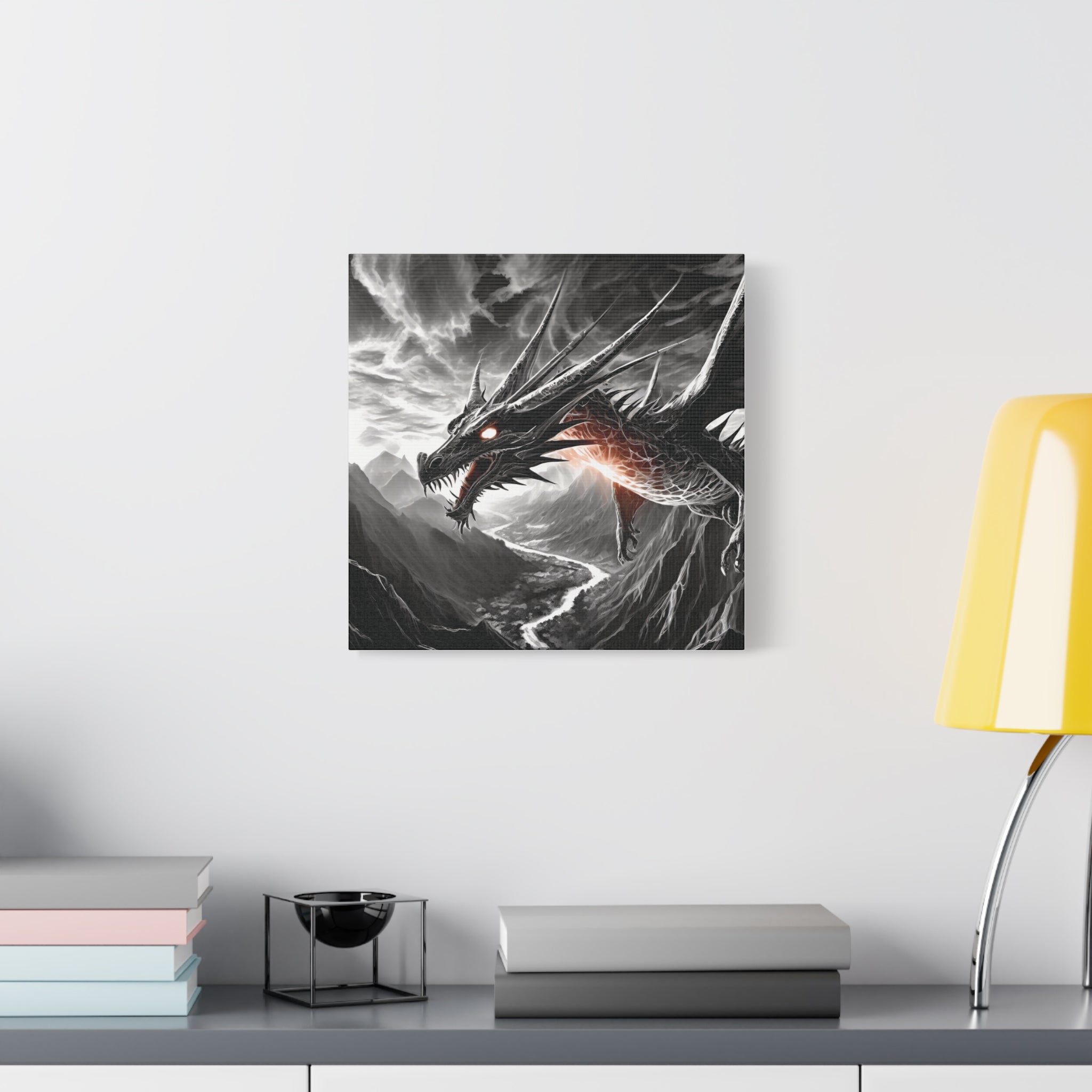 Dragon Art Canvas Print
