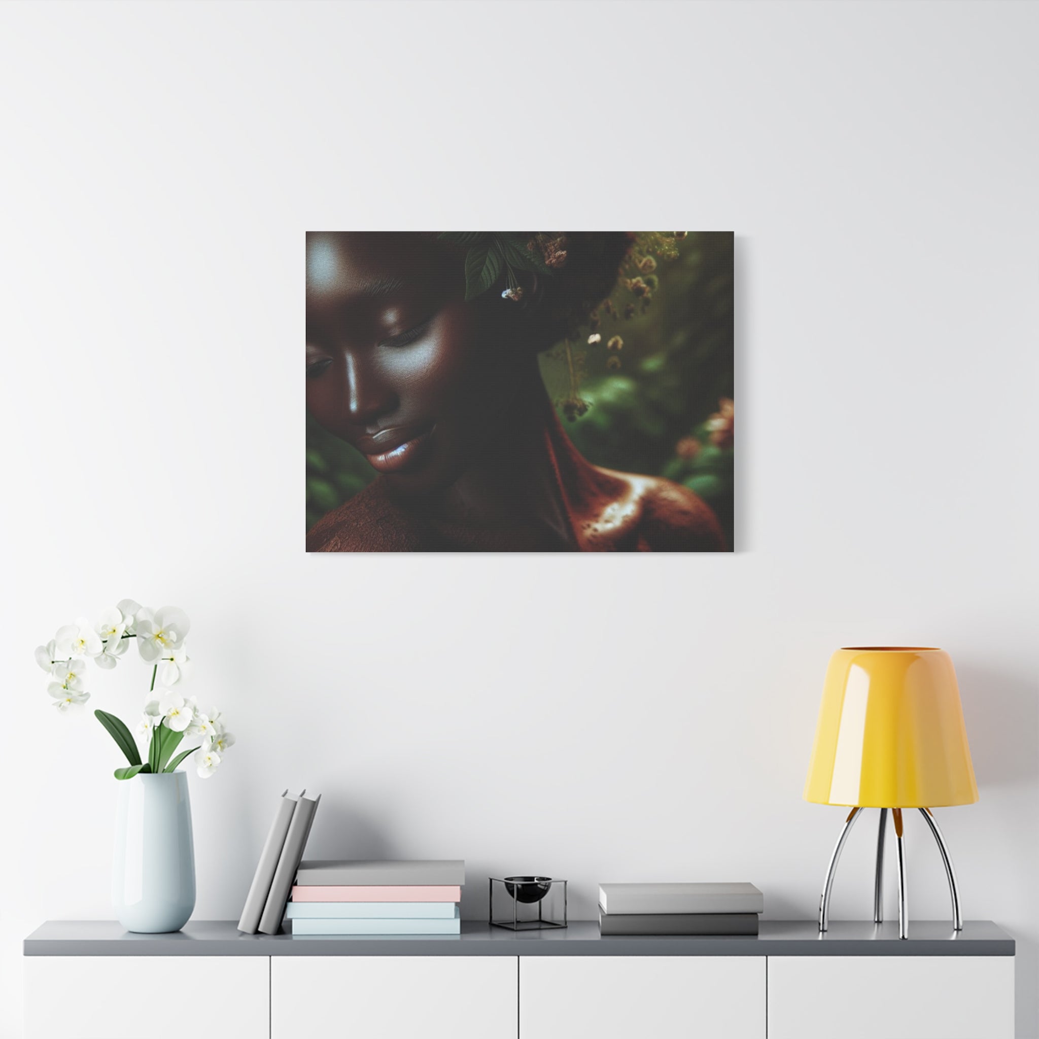 Elegant Mother Nature Canvas Art Print