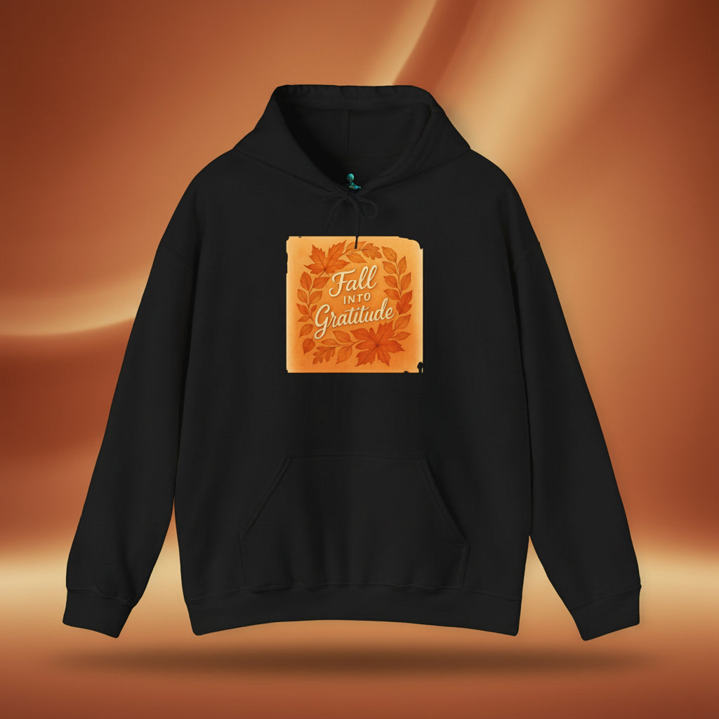 Fall into Gratitude Unisex Heavy Blend™ Hooded Sweatshirt