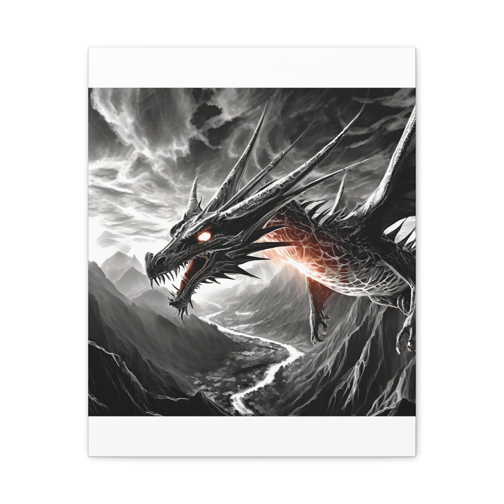 Dragon Art Canvas Print