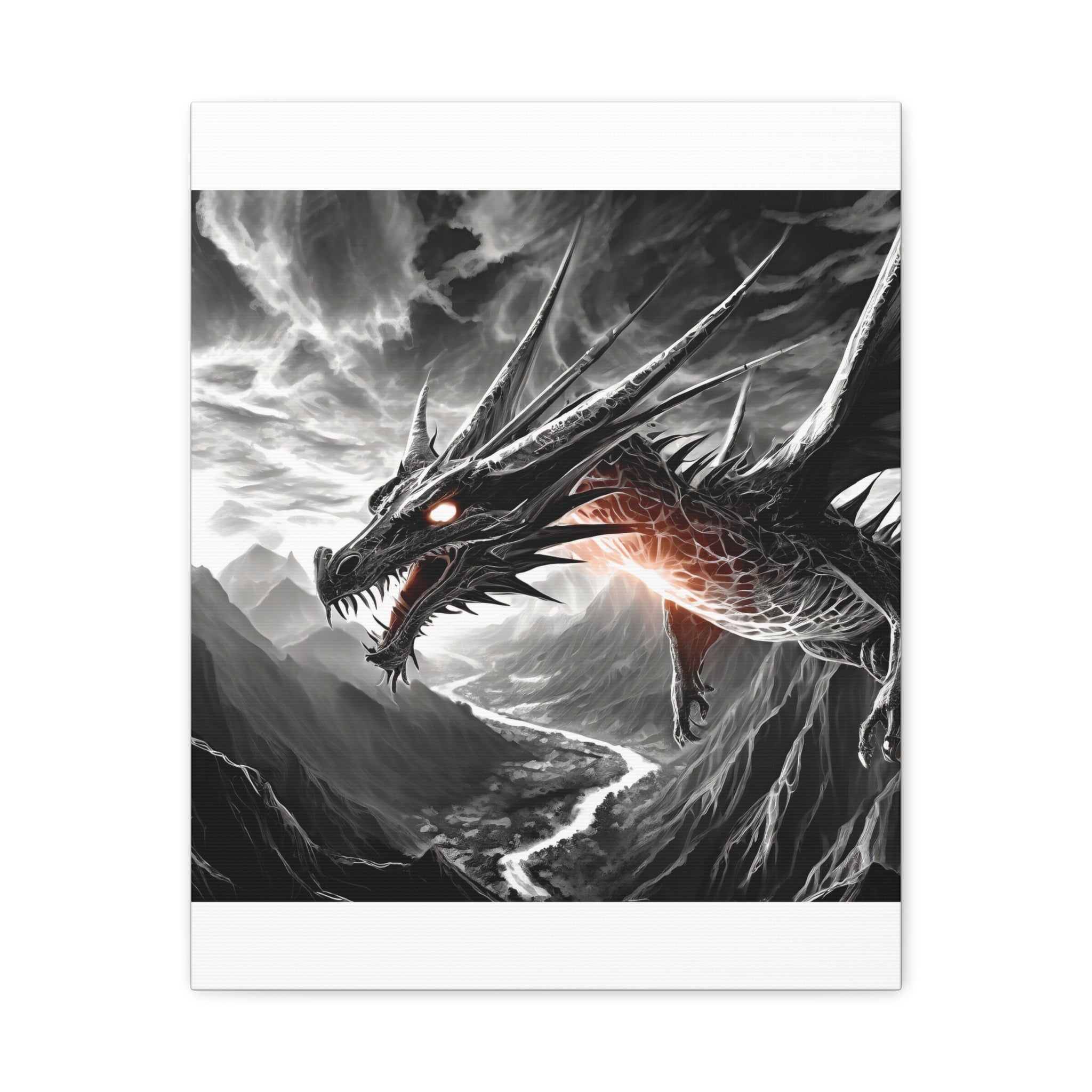 Dragon Art Canvas Print