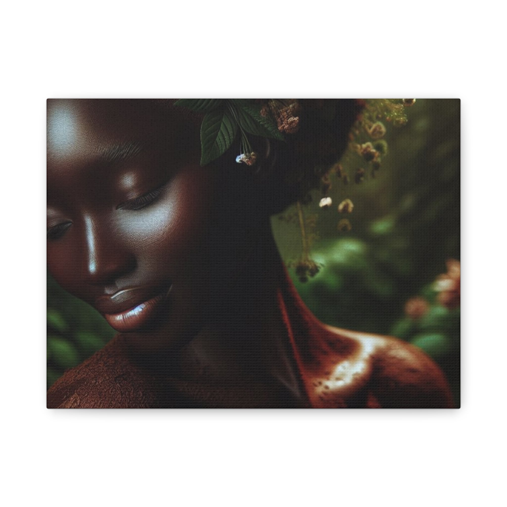 Elegant Mother Nature Canvas Art Print