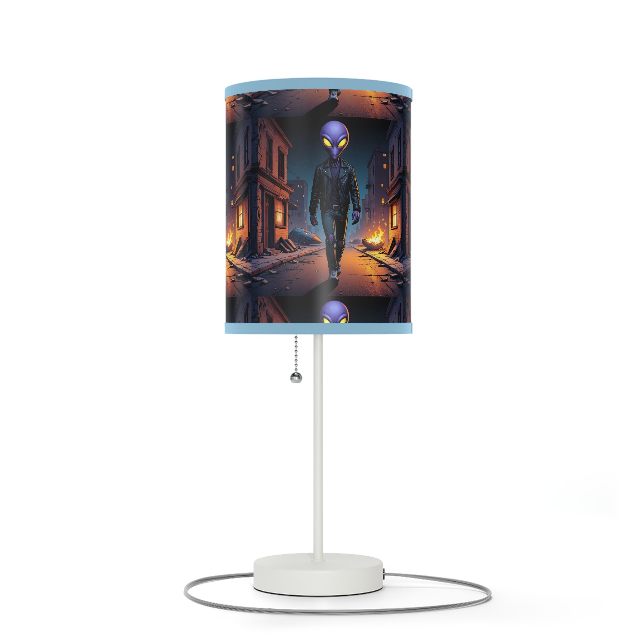 Alien-Themed Table Lamp