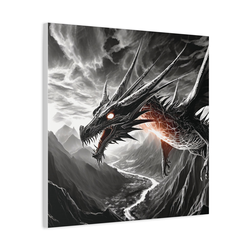 Dragon Art Canvas Print