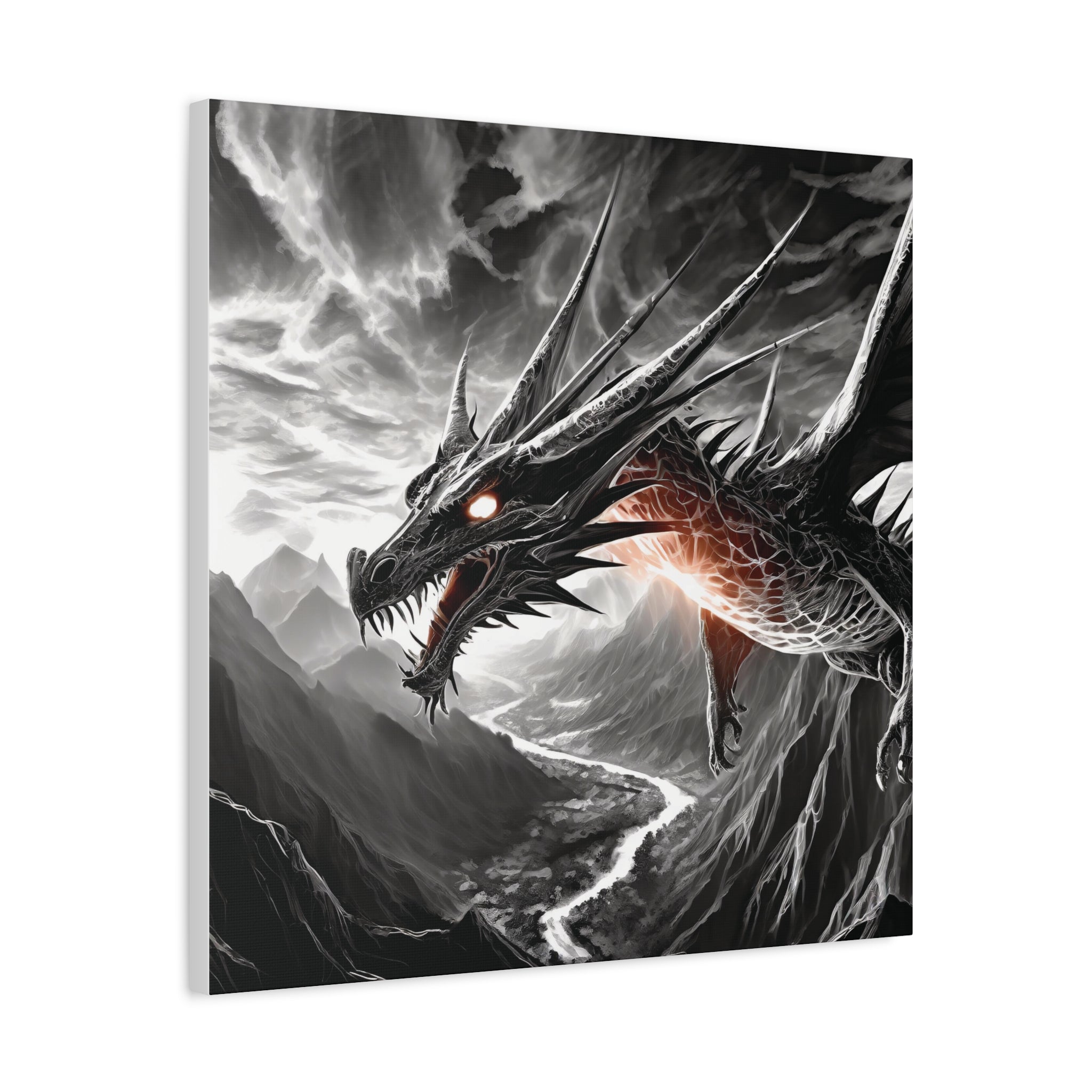 Dragon Art Canvas Print