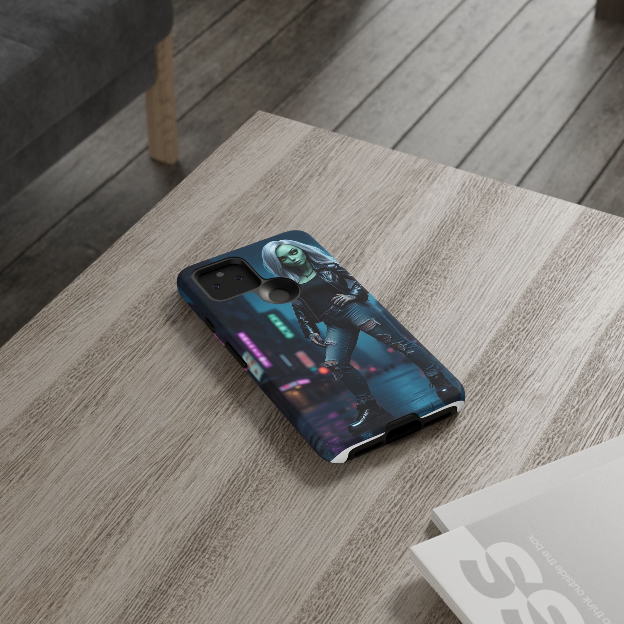 Alien Chic Tough Phone Case