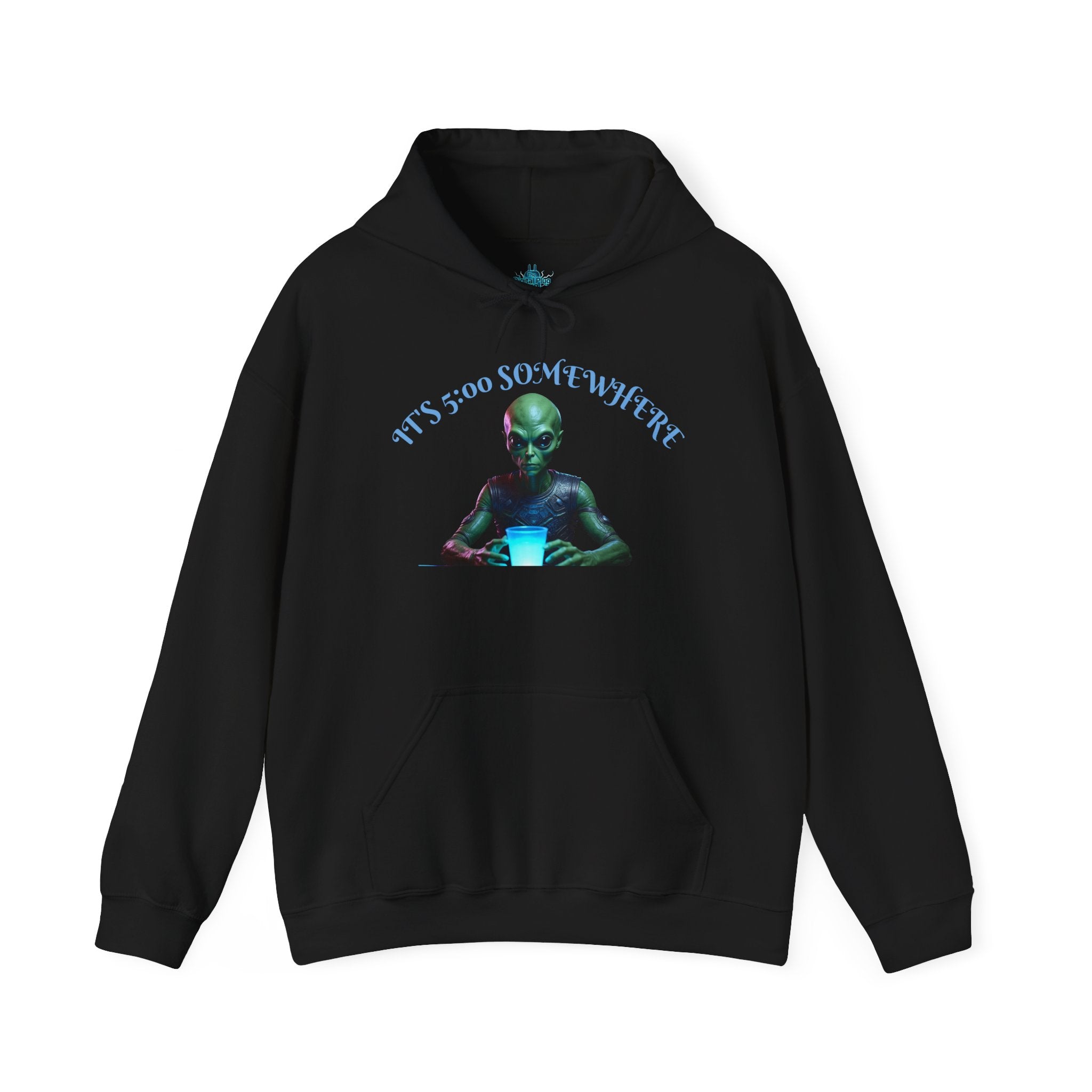 VYBZ Aliens and Monsters Unisex Hooded Sweatshirt - Funny Quote Design