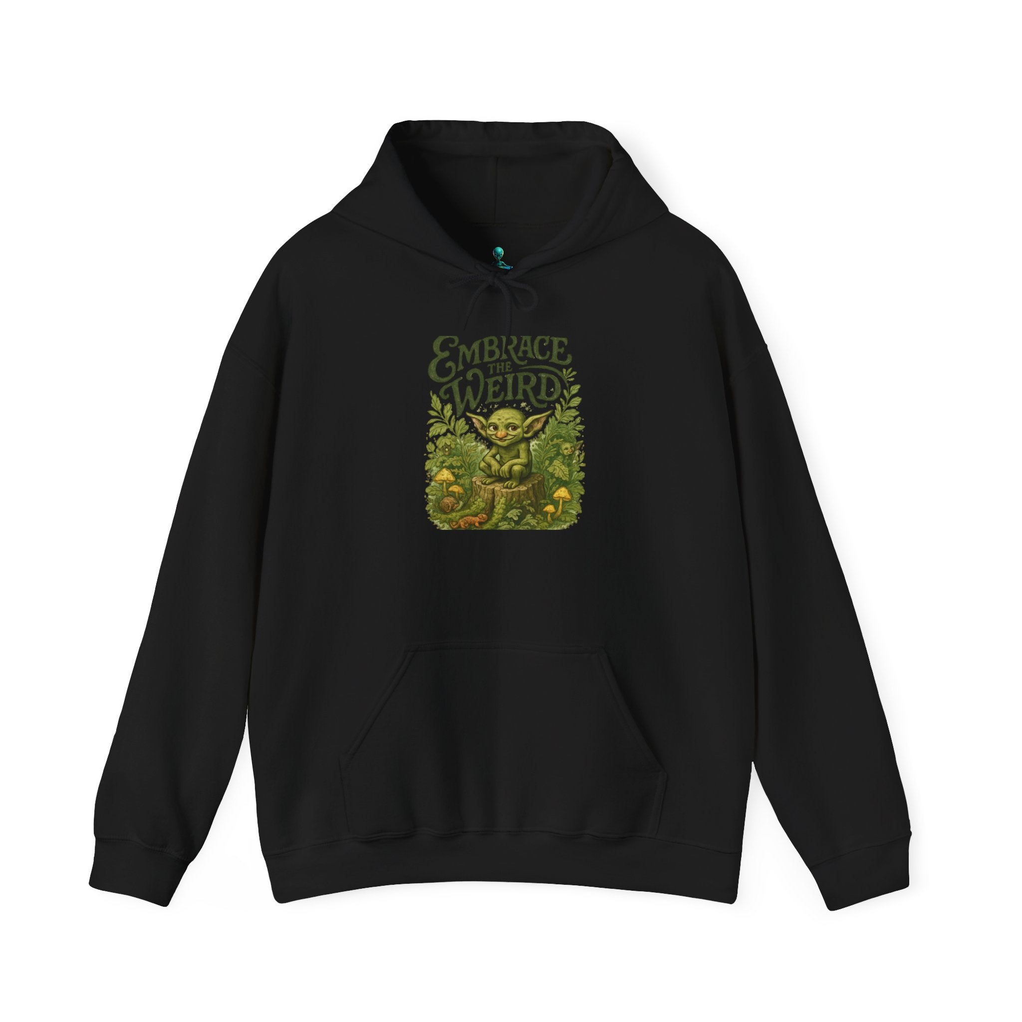 Nature-Themed Hooded Sweatshirt for Embracing Individuality
