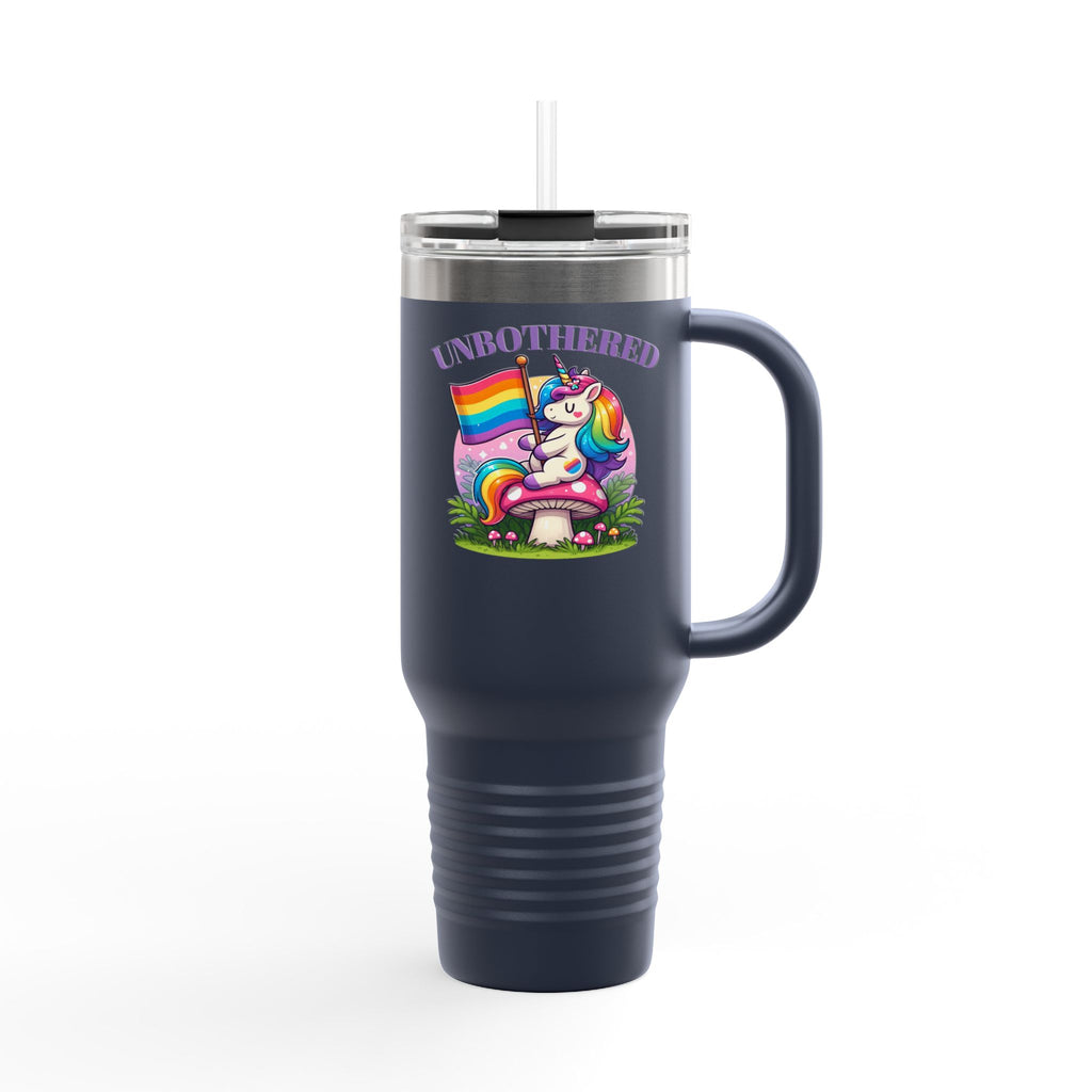 Rainbow Unicorn Insulated 40oz Travel Mug