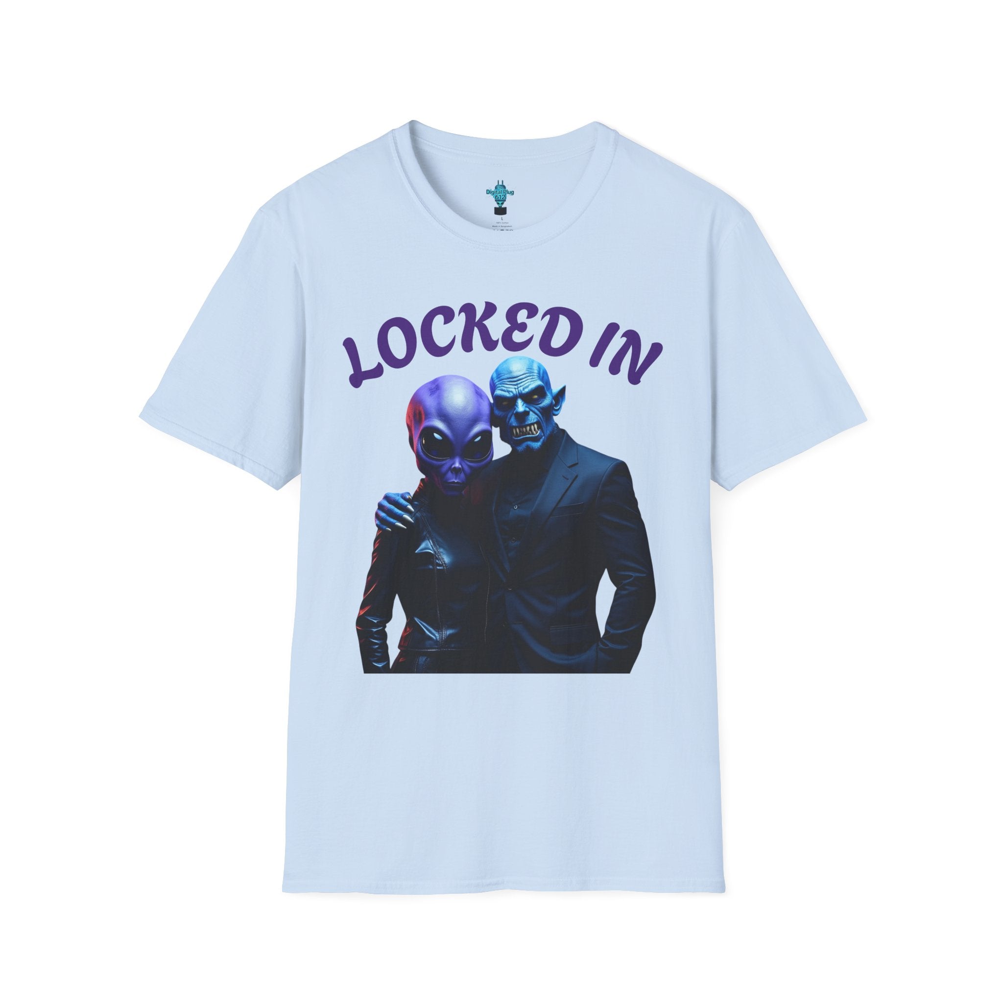 VYBZ "Locked In" Alien Couple T-Shirt