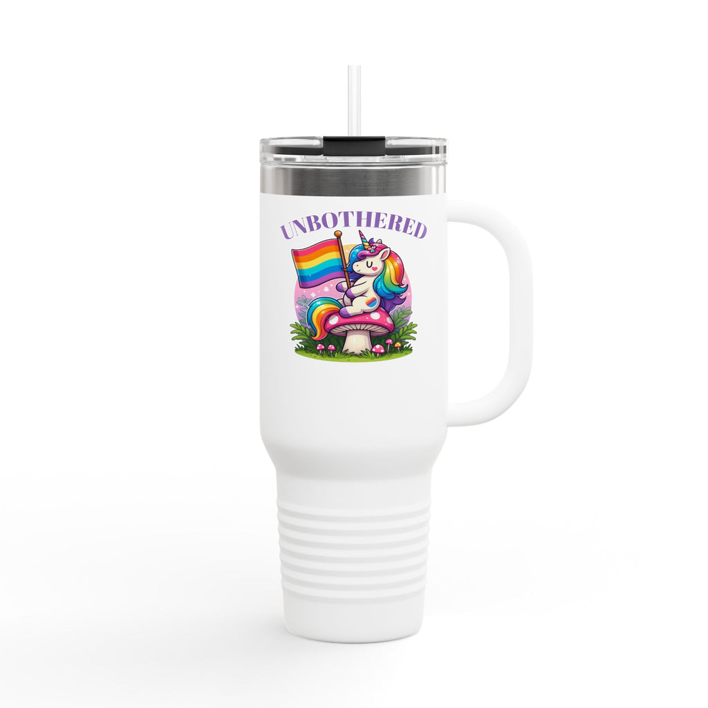 Rainbow Unicorn Insulated 40oz Travel Mug