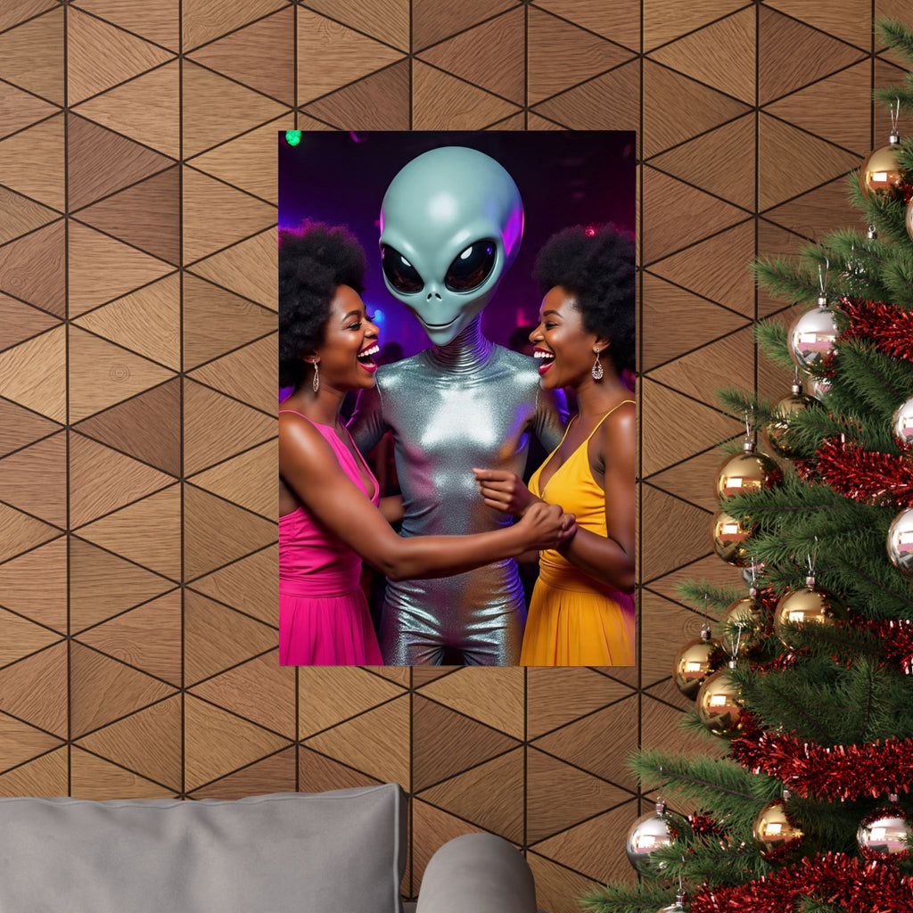 Alien Vertical Poster - Matte Finish