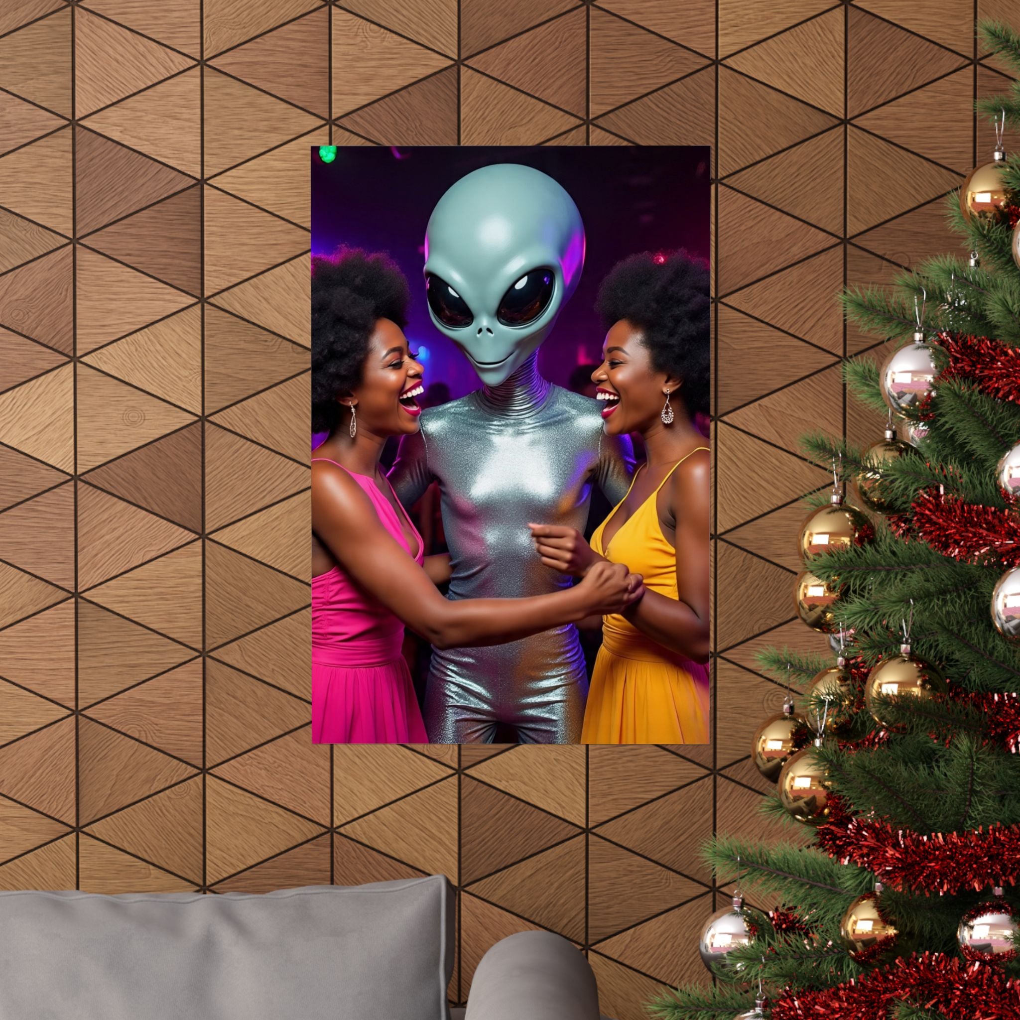Alien Vertical Poster - Matte Finish