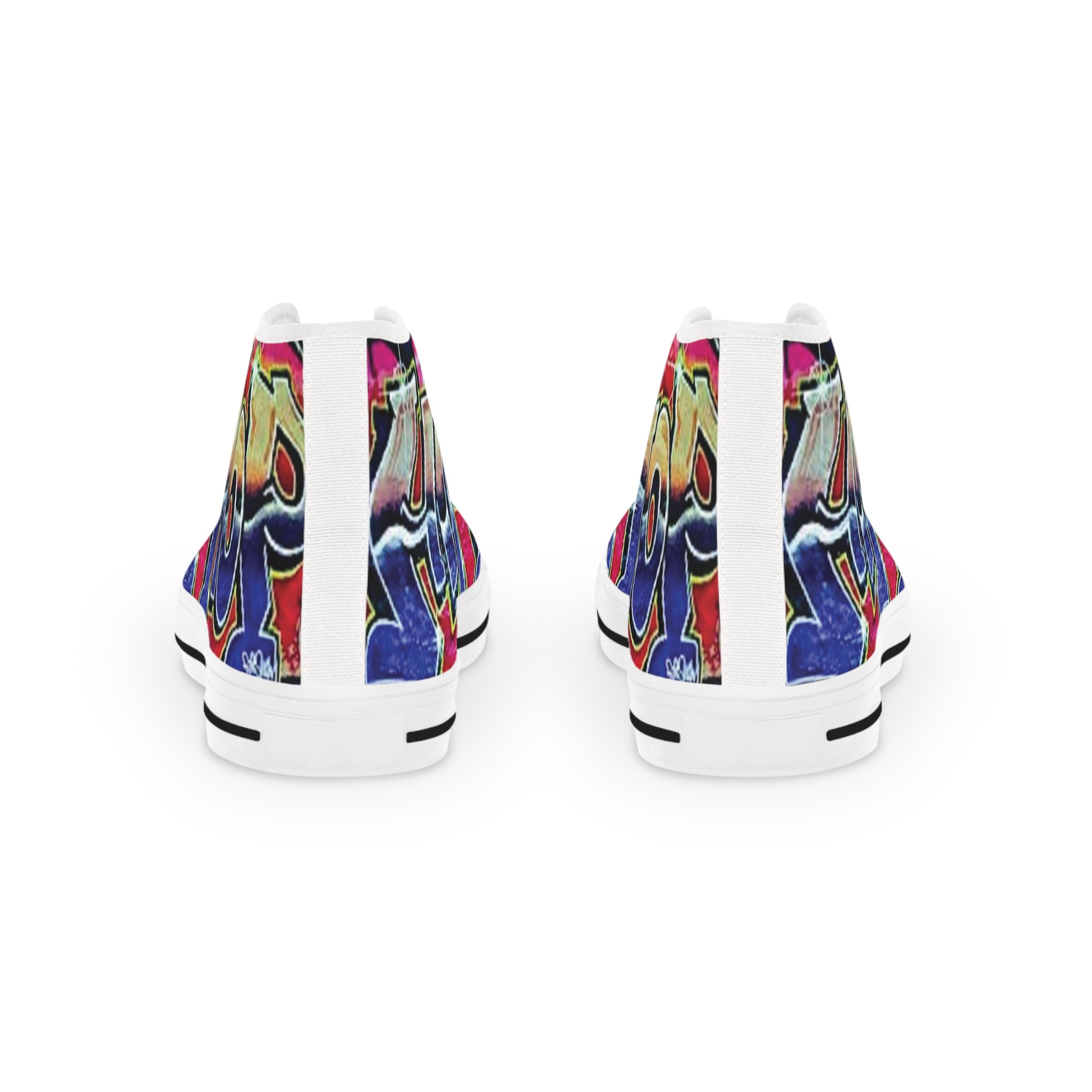 Graffiti High Top Sneakers
