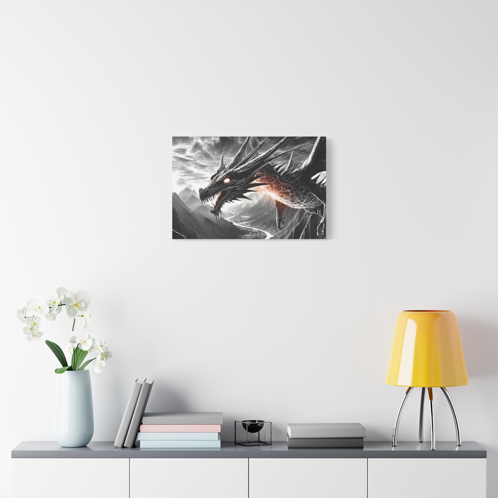 Dragon Art Canvas Print