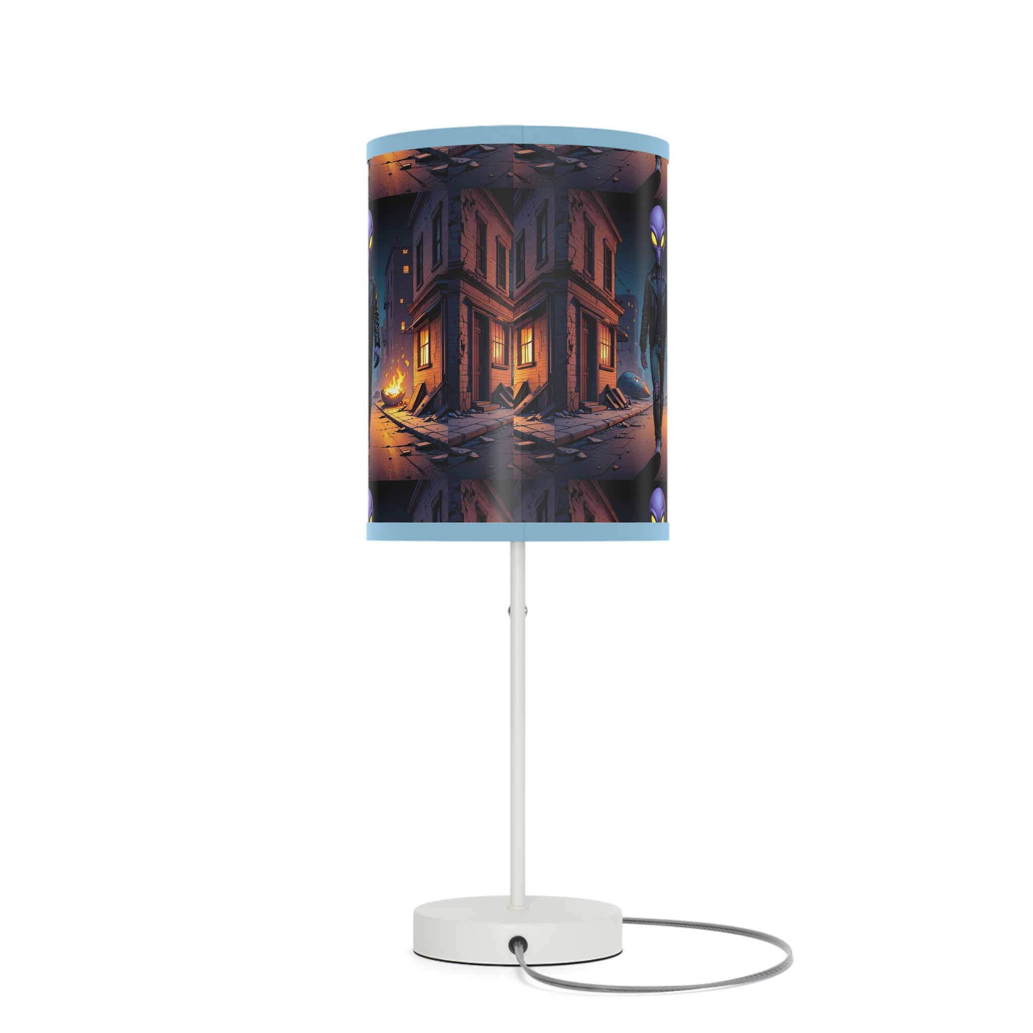 Alien-Themed Table Lamp