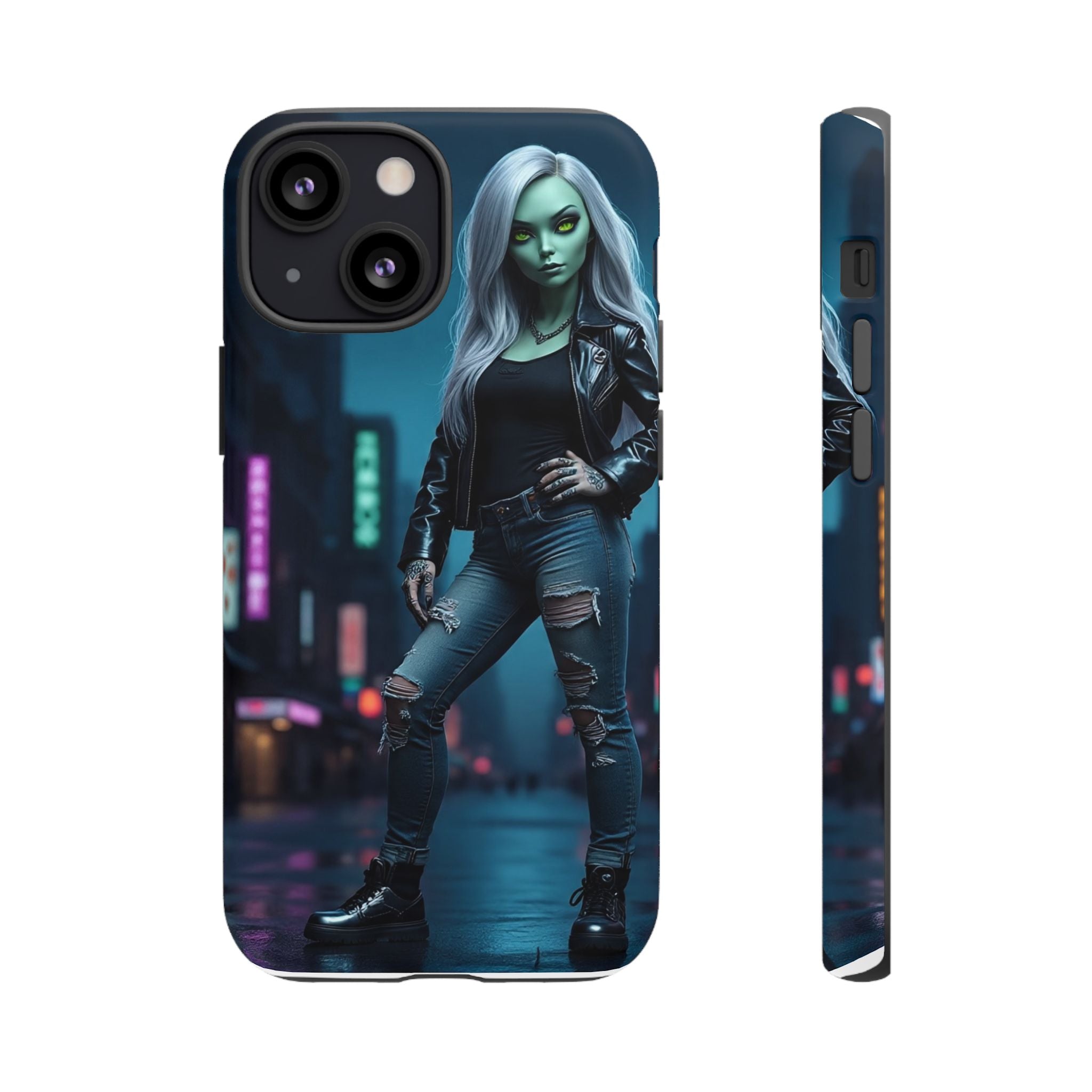 Alien Chic Tough Phone Case