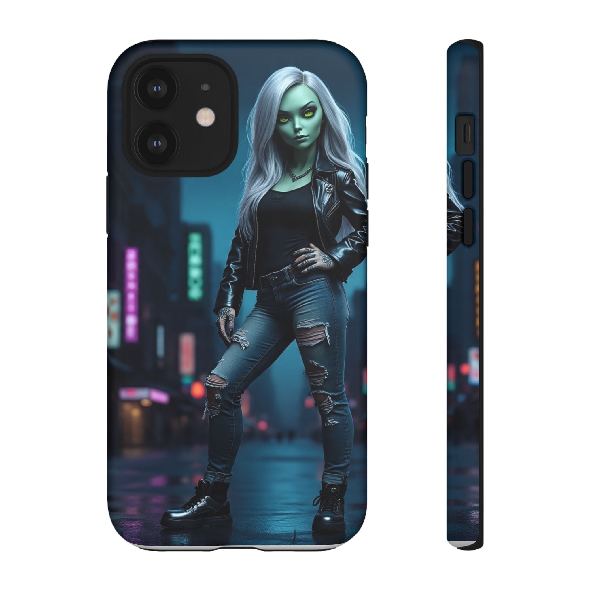 Alien Chic Tough Phone Case
