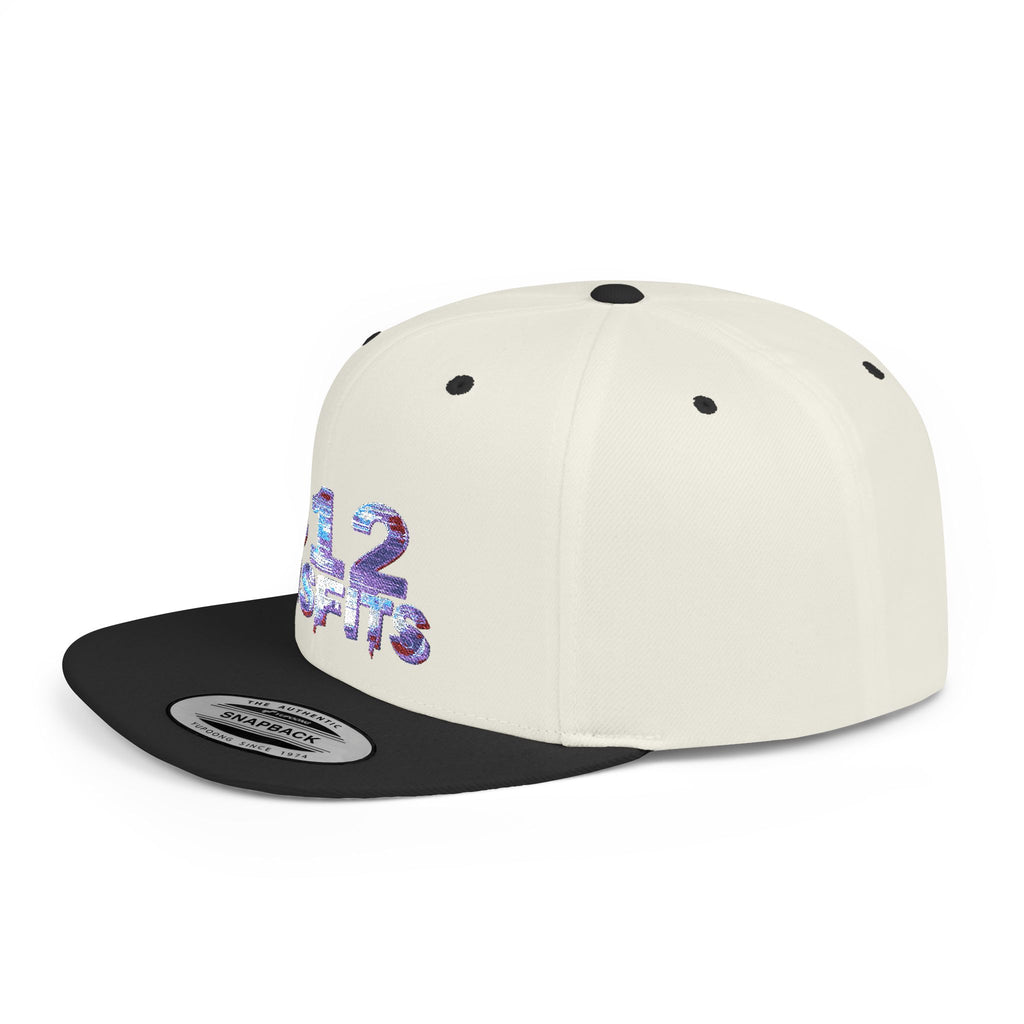 612 Misfits Flat Bill Snapback Hat – Retro Graphic Streetwear Cap