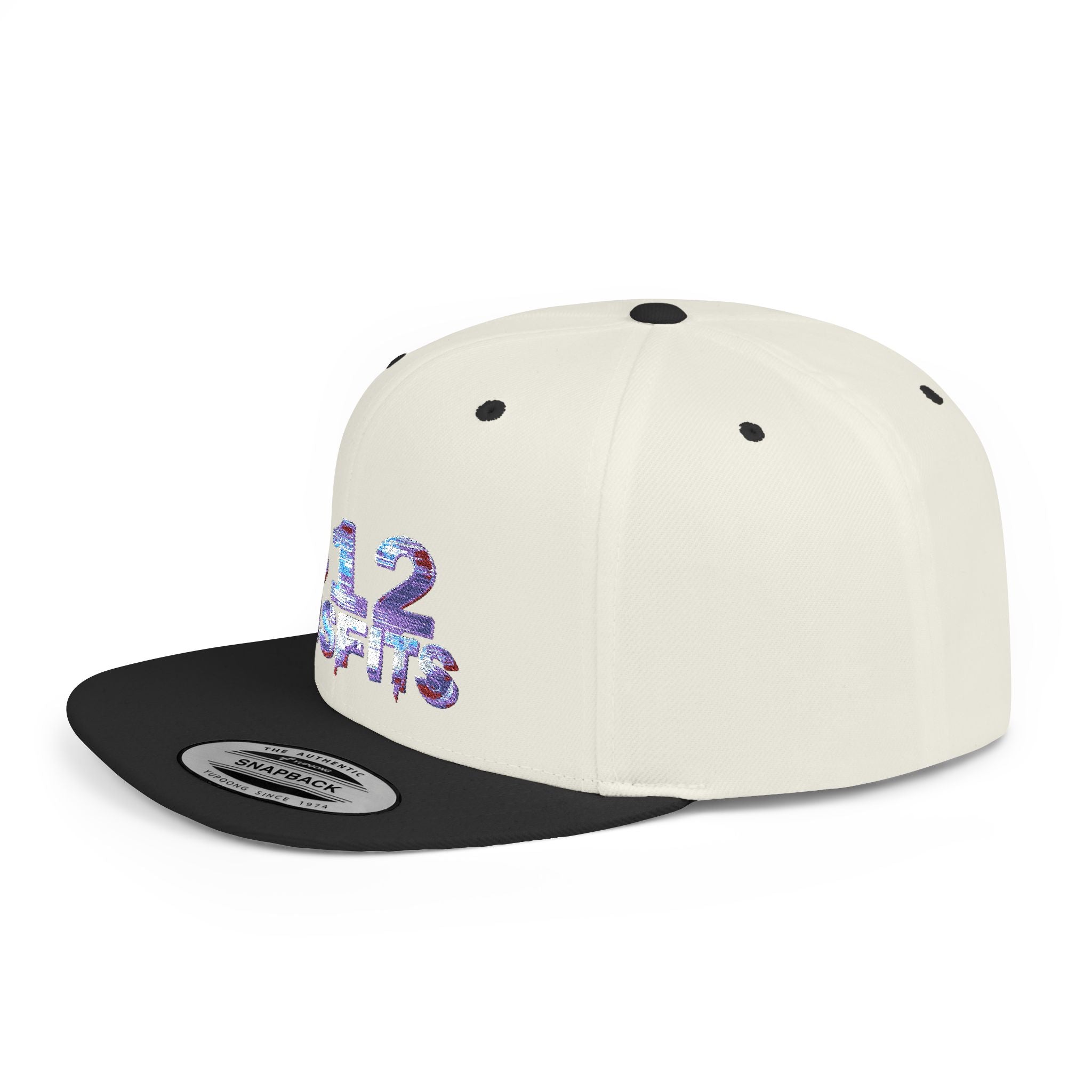 612 Misfits Flat Bill Snapback Hat – Retro Graphic Streetwear Cap