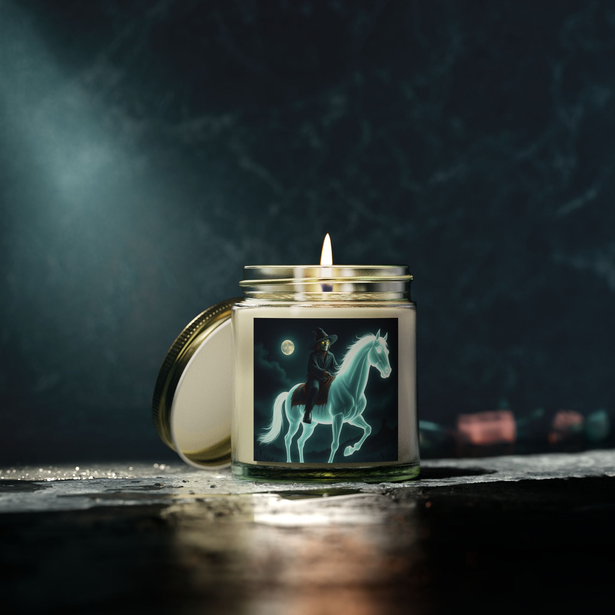 Enchanting Scented Candles, Ethereal Horse Design, Aromatherapy, Home Decor, Gift Idea, Relaxing Ambiance, Halloween