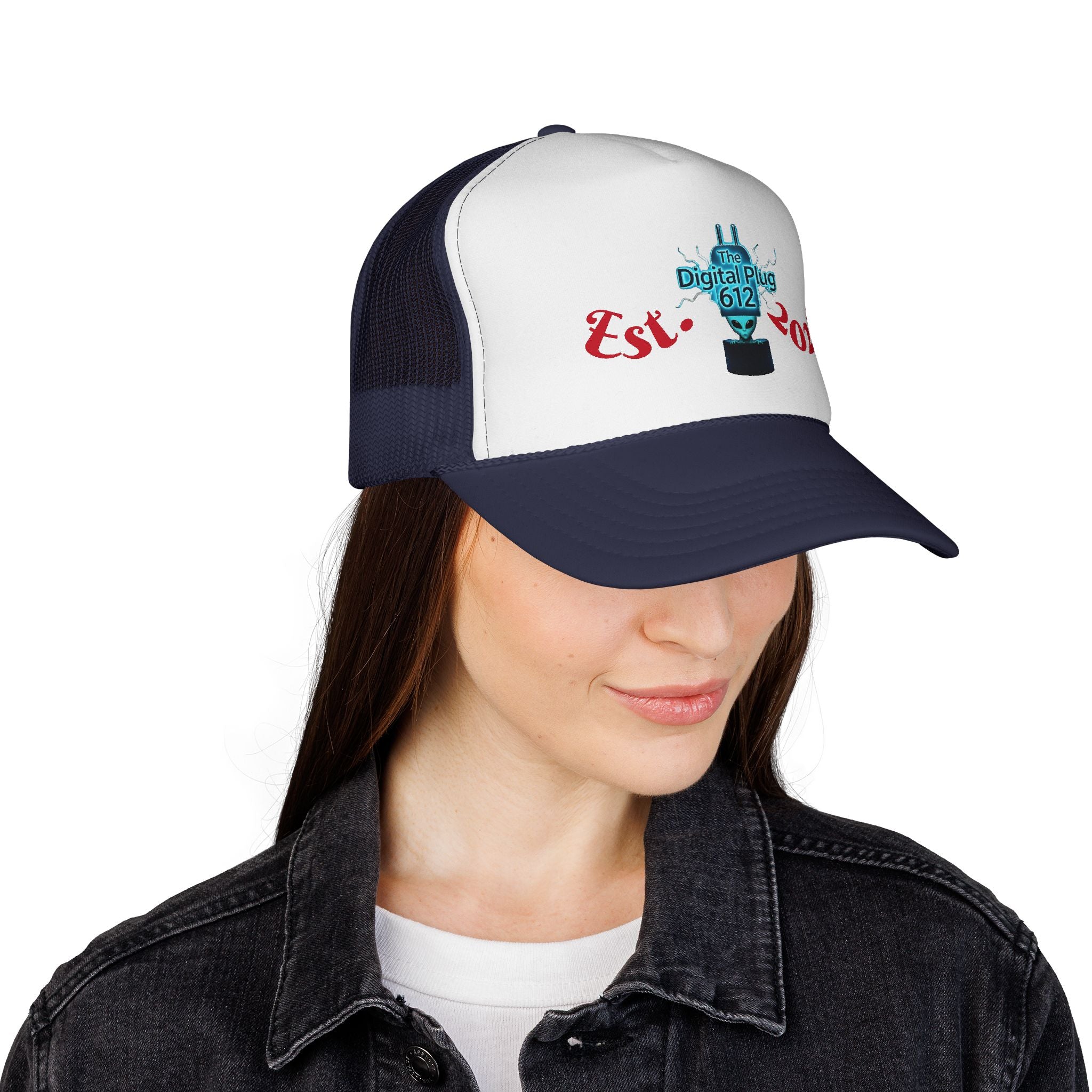 Digital Plug 612 Trucker Cap