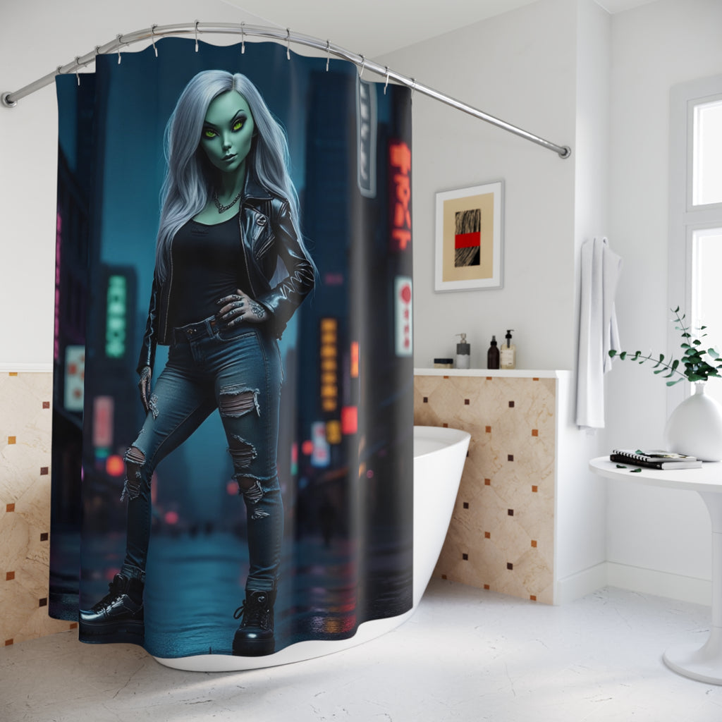 Urban Fantasy Shower Curtain