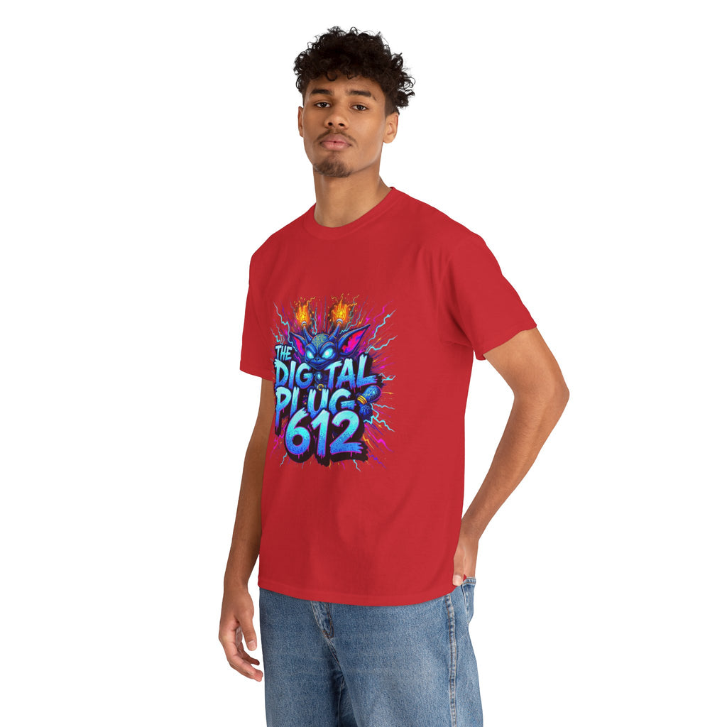 The Digital Plug 612 "Plugz" Tee — Streetwear Graphic T-Shirt