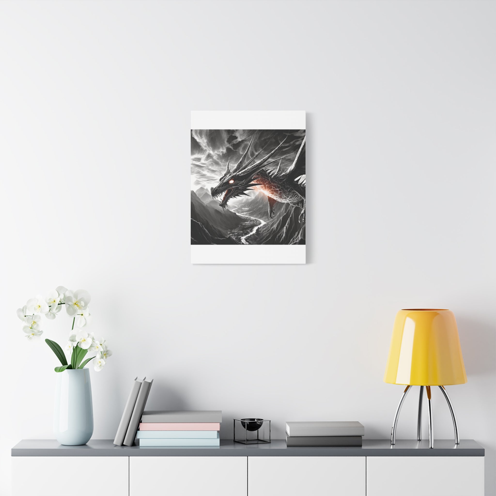 Dragon Art Canvas Print