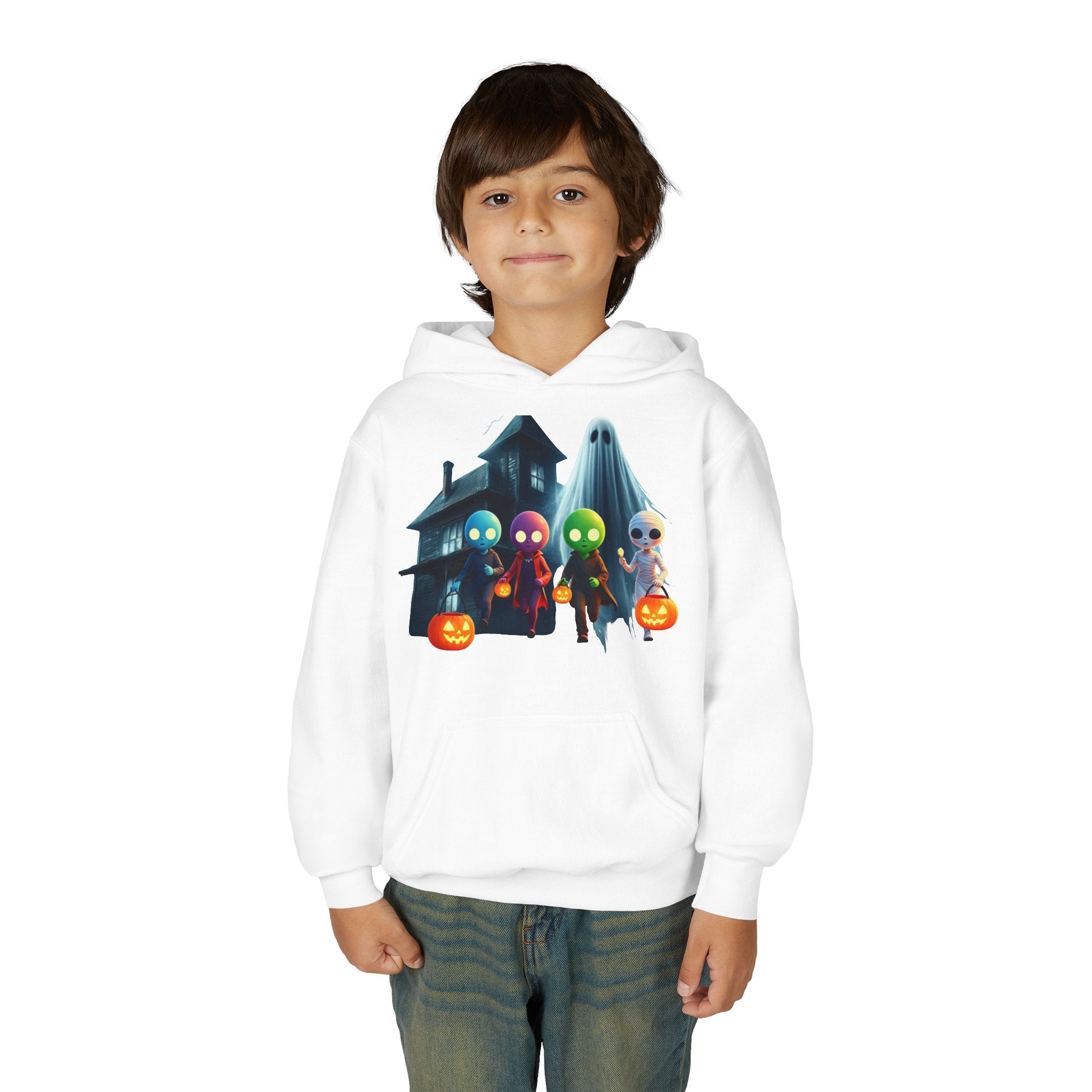 VYBZ "Aliens & Ghost" Youth Hooded Sweatshirt