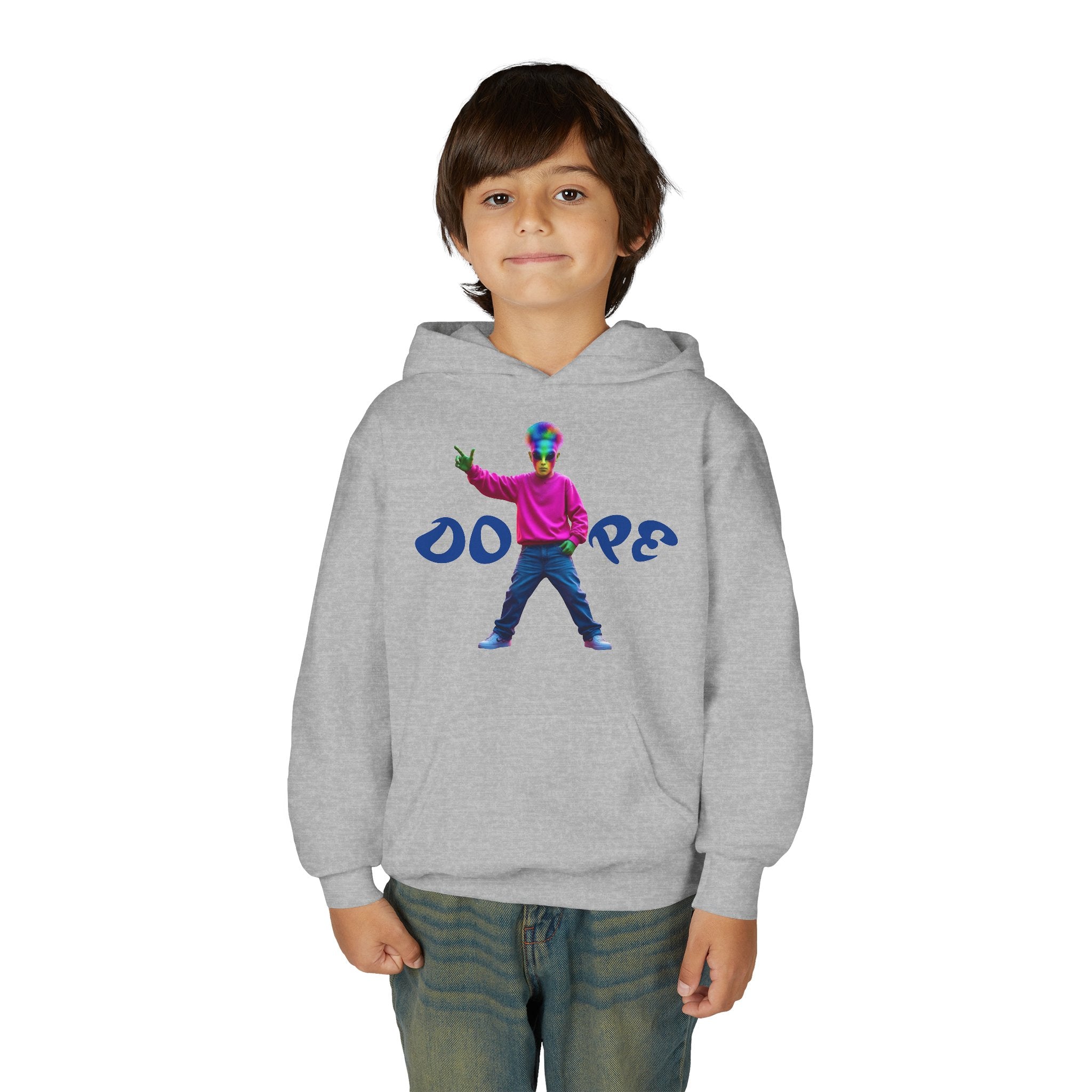 VYBZ Alien Youth Hoodie - Exclusive Colorful Hip Hop Slang Design