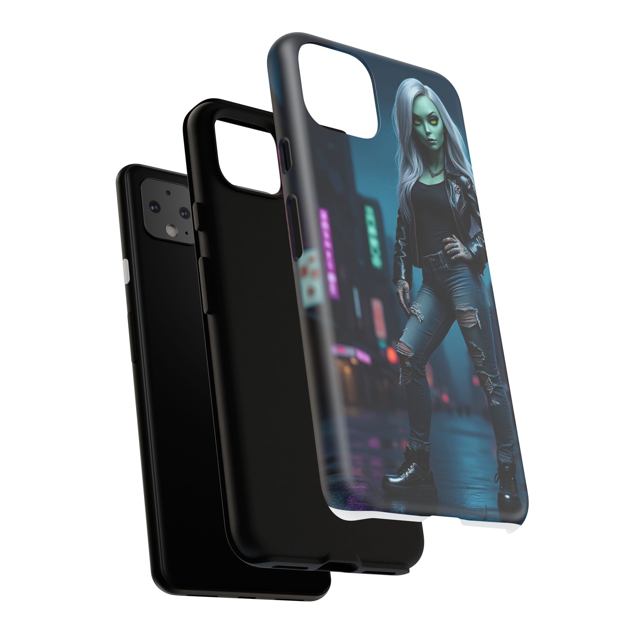 Alien Chic Tough Phone Case