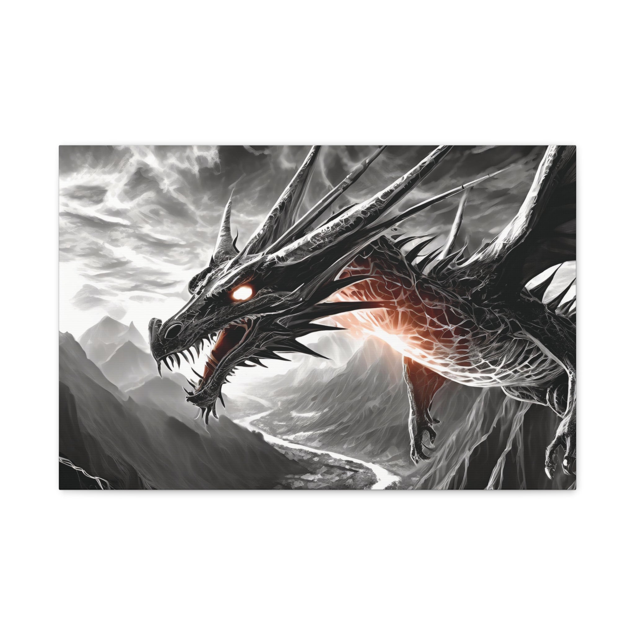 Dragon Art Canvas Print