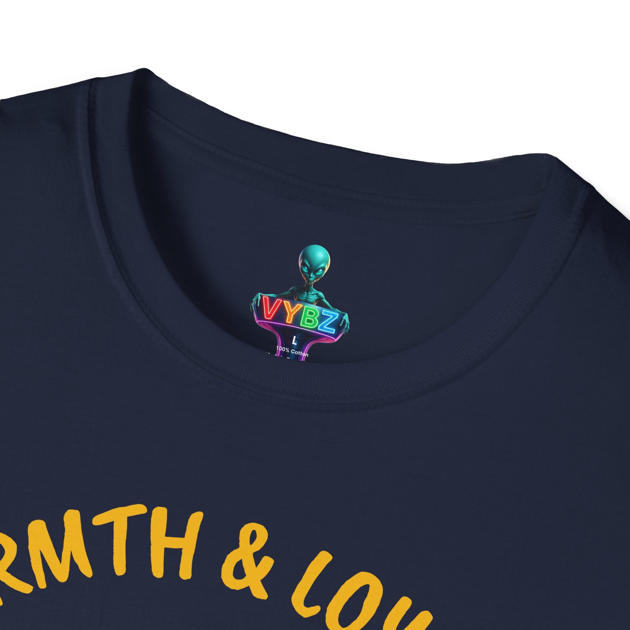 VYBZ Cozy Alien Campfire T-Shirt