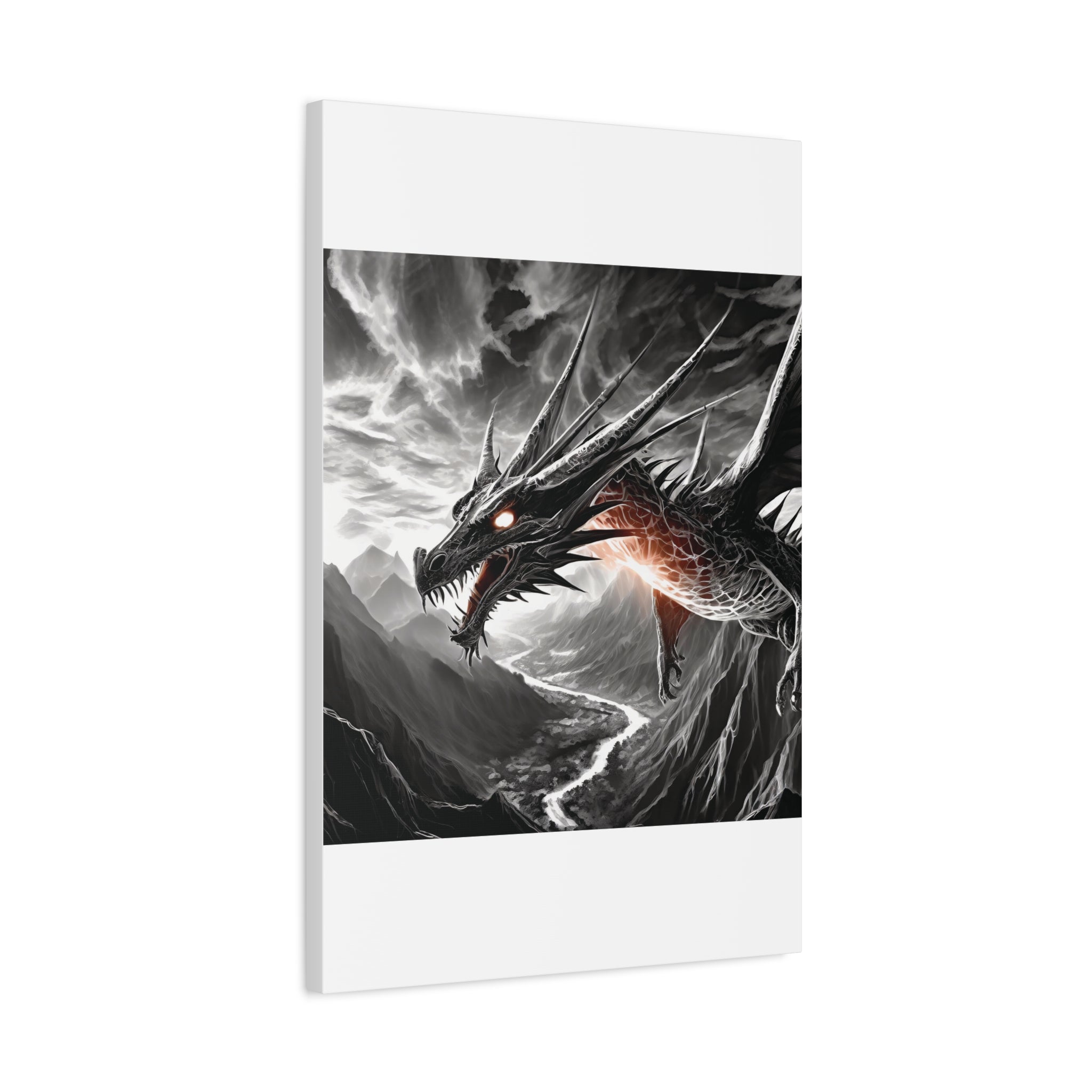 Dragon Art Canvas Print