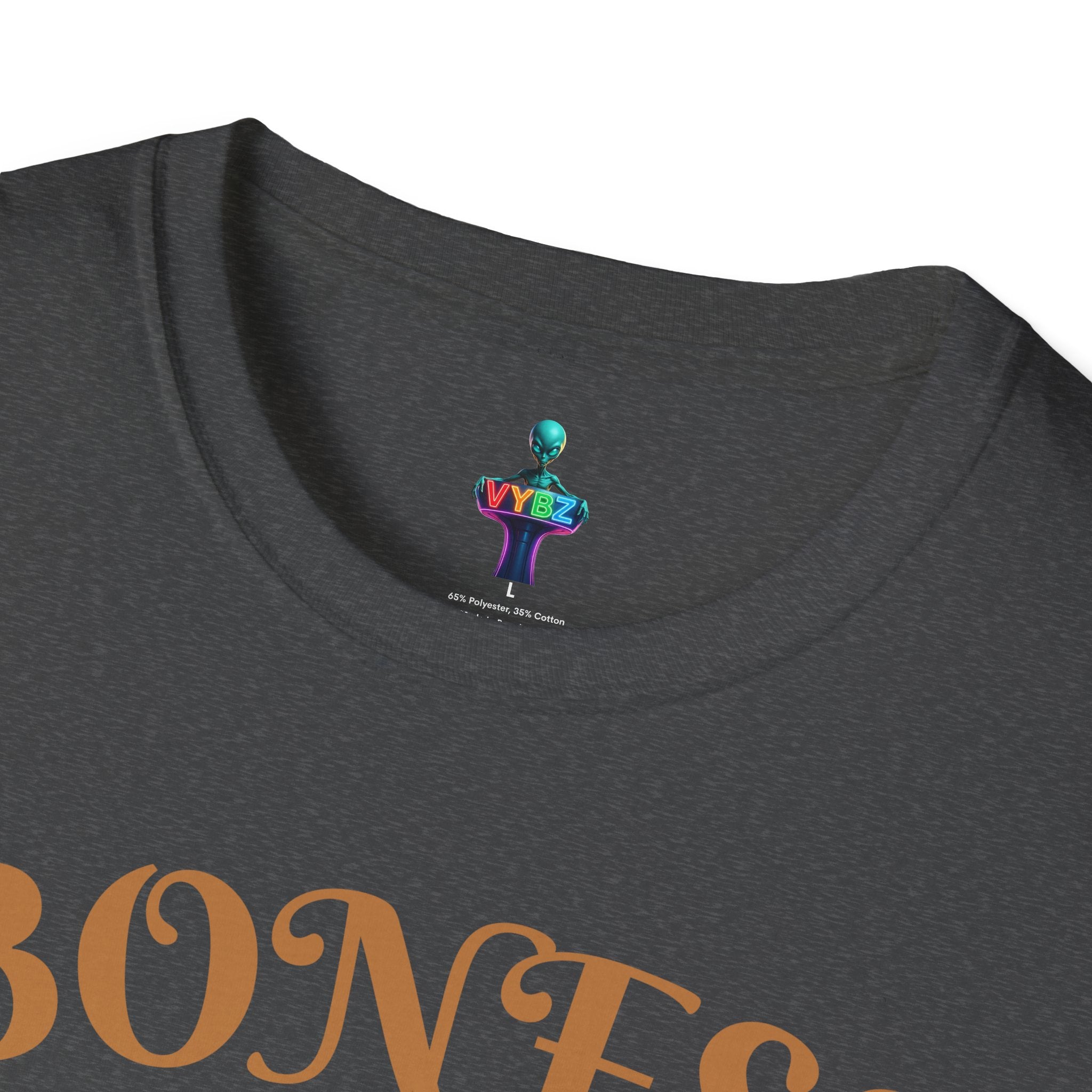 Softstyle T-Shirt with VYBZ Dogs Playing Dominos Urban Slang Design
