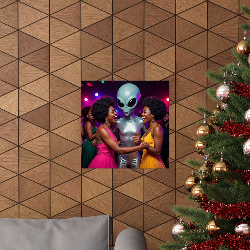 Alien Vertical Poster - Matte Finish