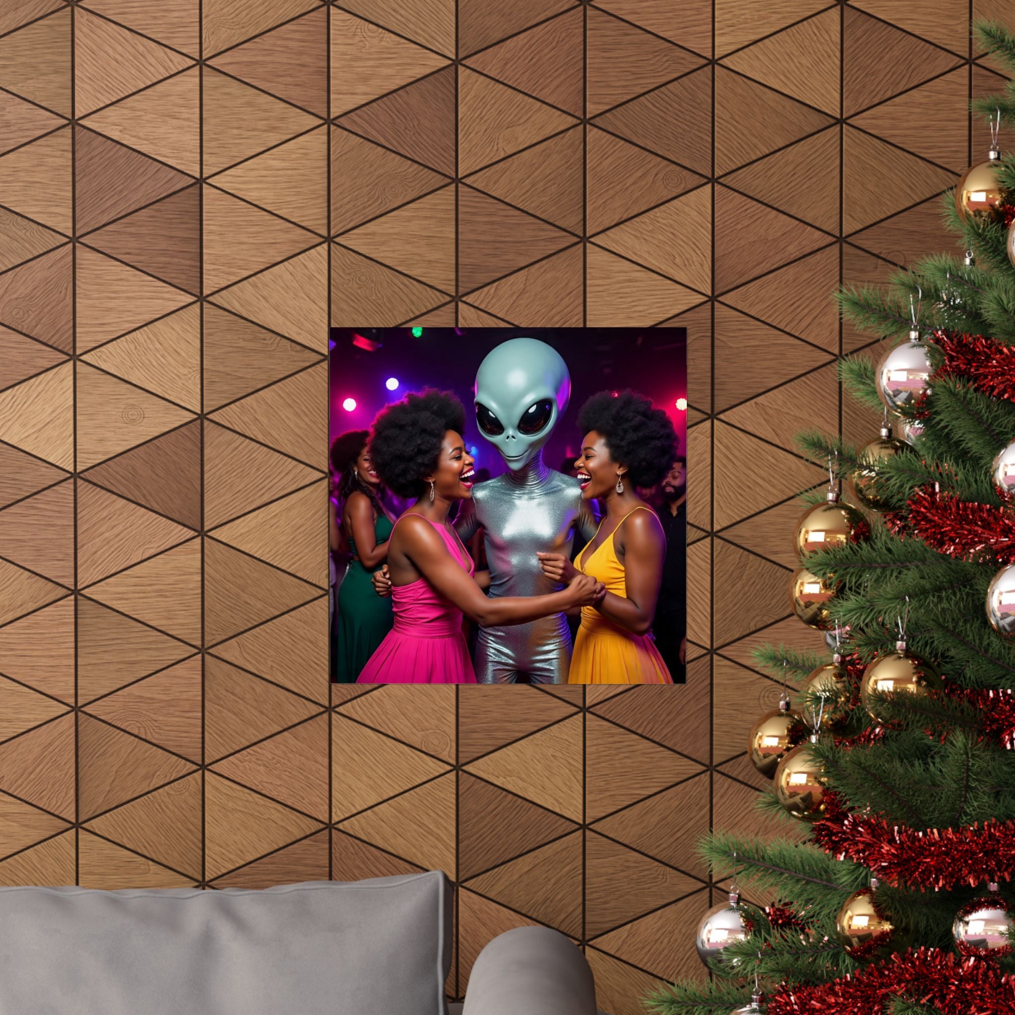 Alien Vertical Poster - Matte Finish