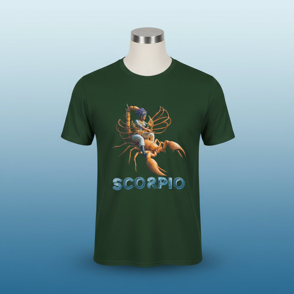 Scorpio Zodiac Tee, Astrology T-Shirt, Unisex Graphic Tee, Birthday Gift, Horoscope Apparel, Scorpio Fashion