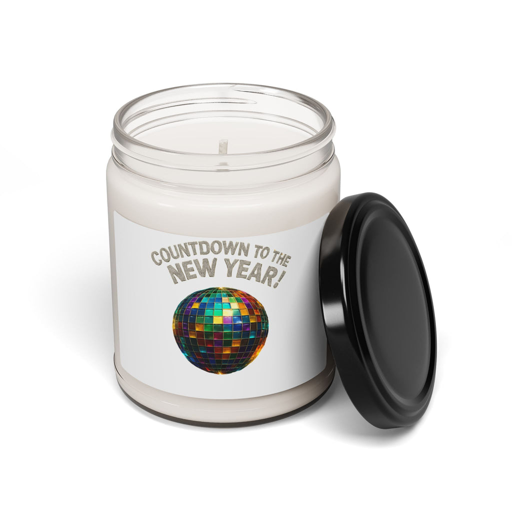 New Year Countdown Soy Candle – Disco Ball Scented 9oz