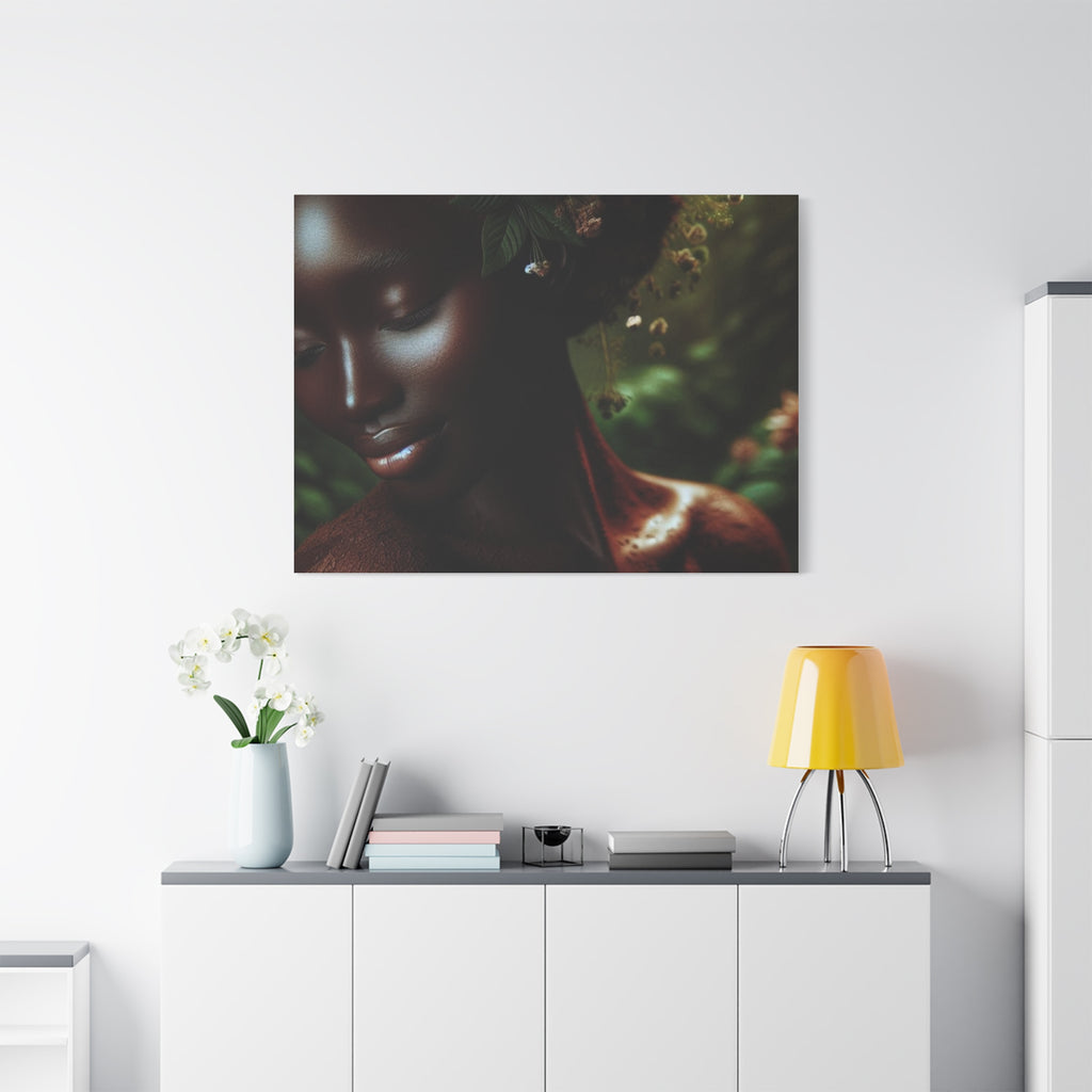 Elegant Mother Nature Canvas Art Print