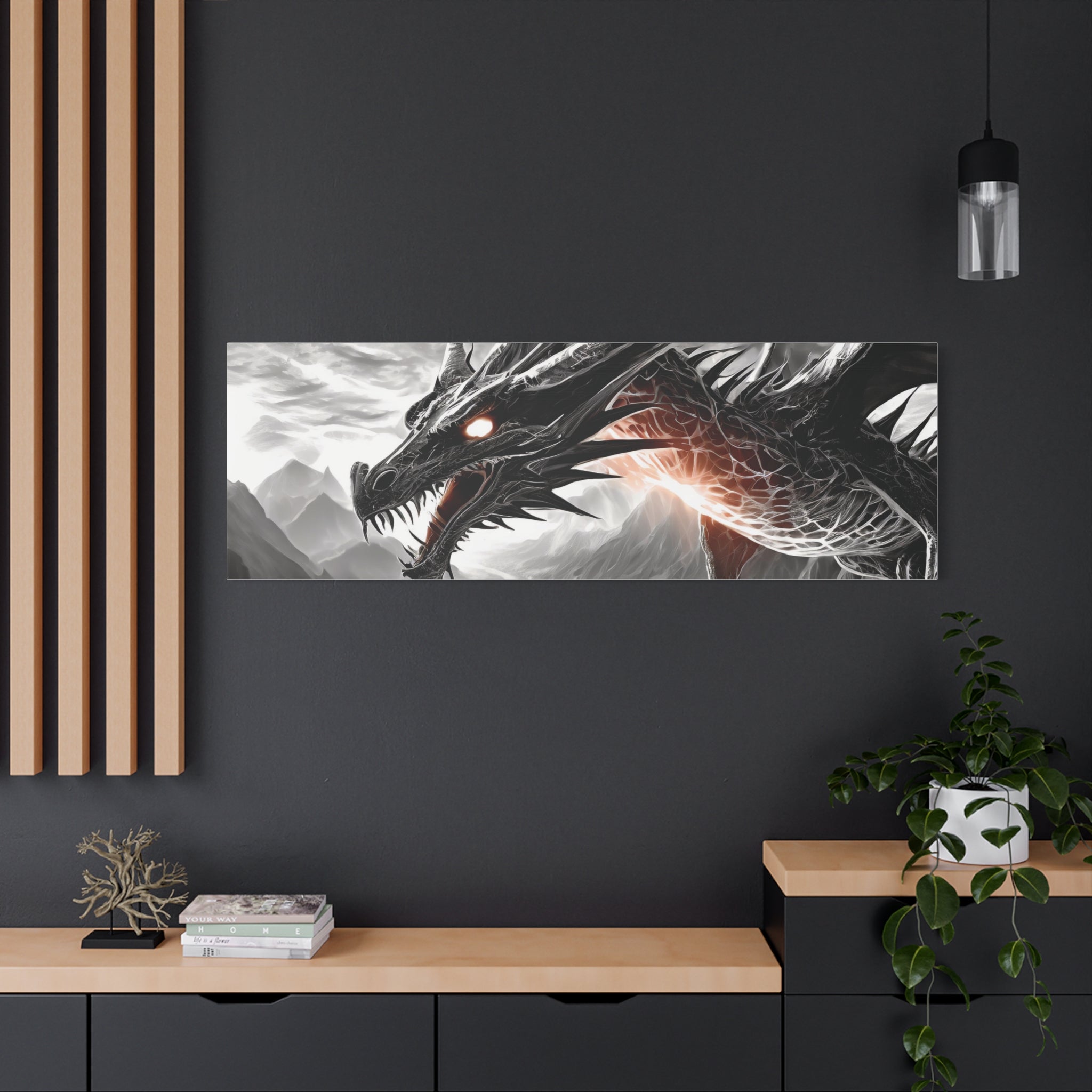 Dragon Art Canvas Print