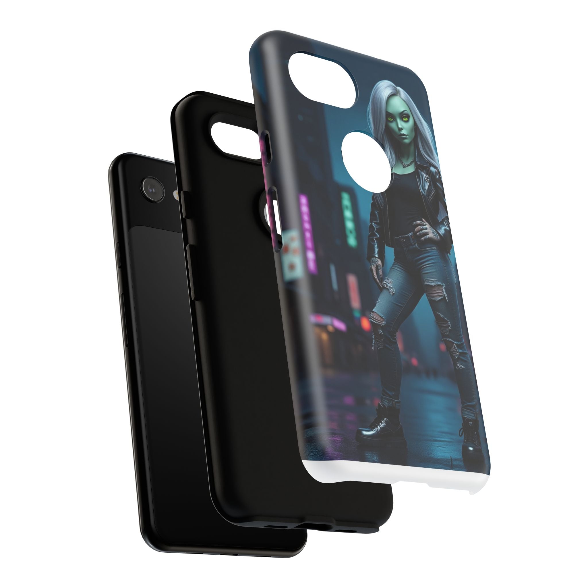 Alien Chic Tough Phone Case