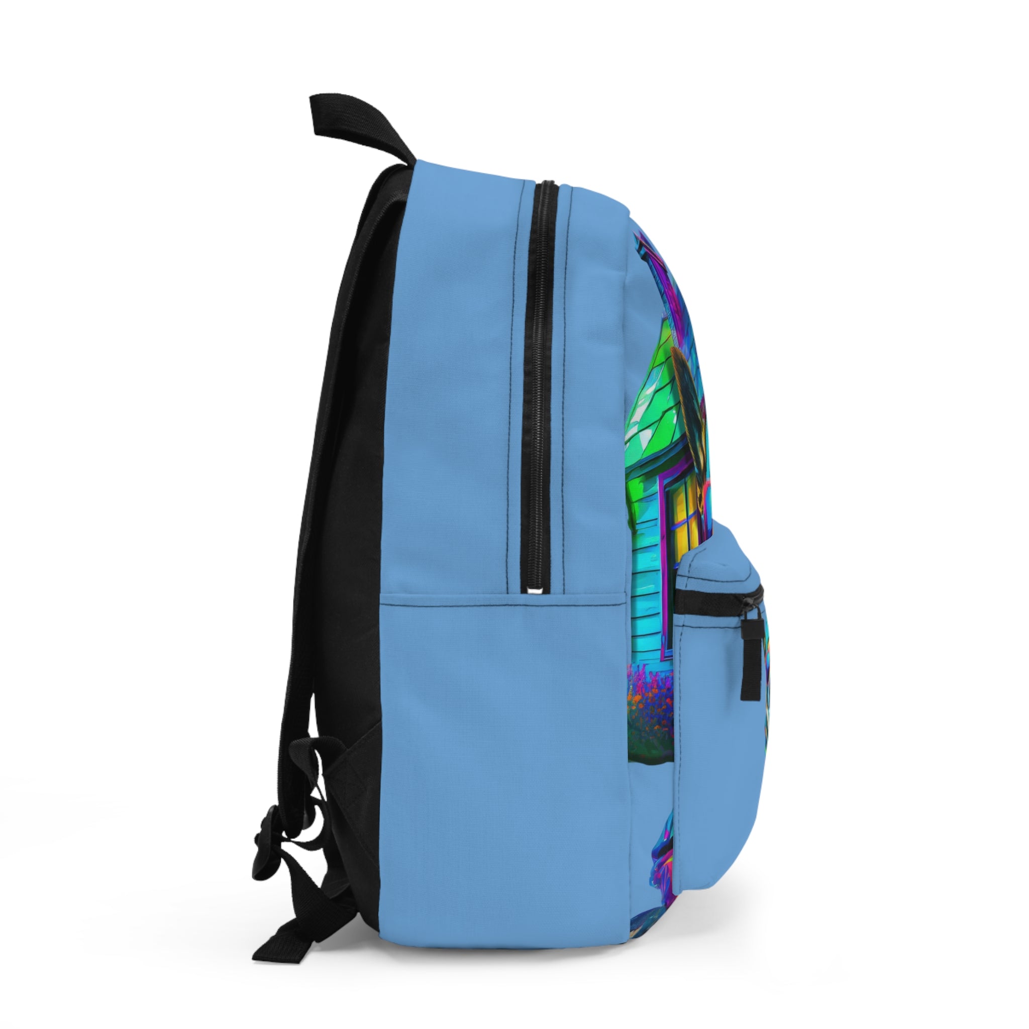 VYBZ Colorful Dog-Themed Backpack